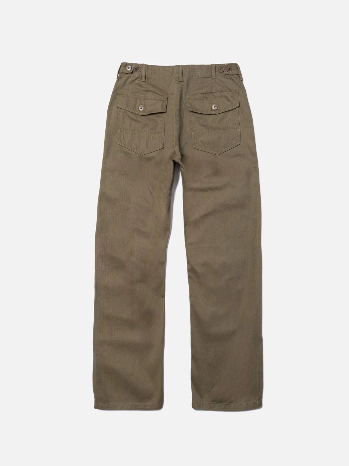 Nudie Tuff Tony Fatigue Pants Olive - Stencil