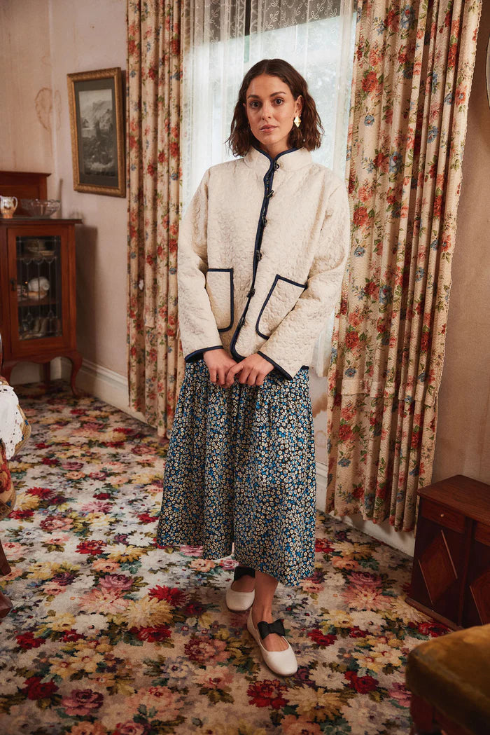 Thing Thing Debut Jacket - Milky Bar