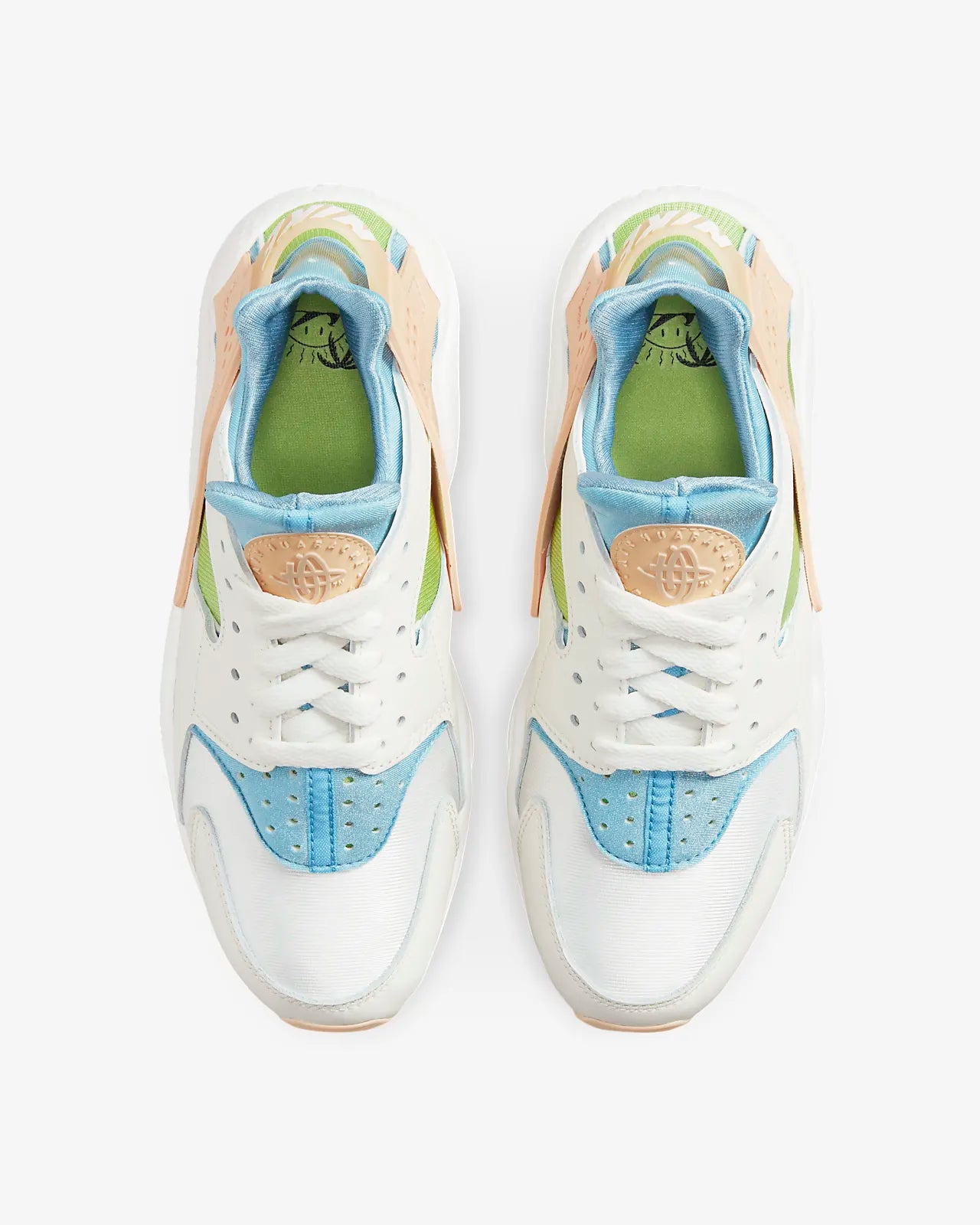 Nike W Air Huarache SE - Sail / Arctic orange / Worn Blue - Stencil