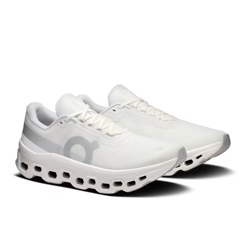 On Cloudmonster 1 - White/White