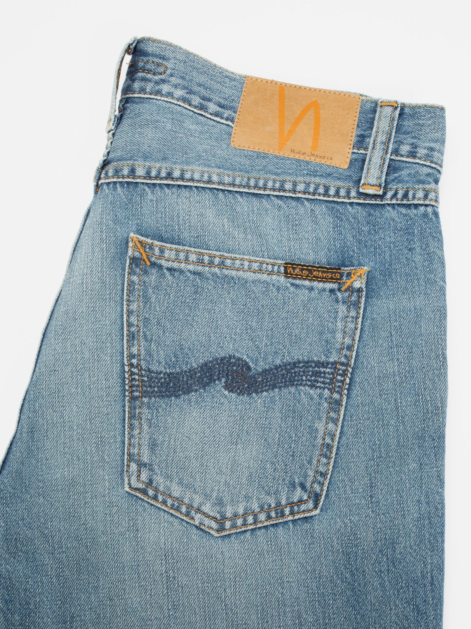 Nudie Gritty Jackson - Cool Blue - Stencil