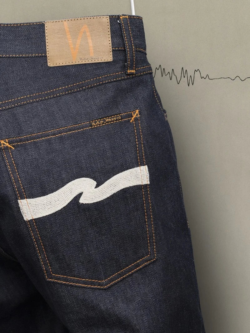 Nudie Tuff Tony - Dry Ecru Waves - Stencil