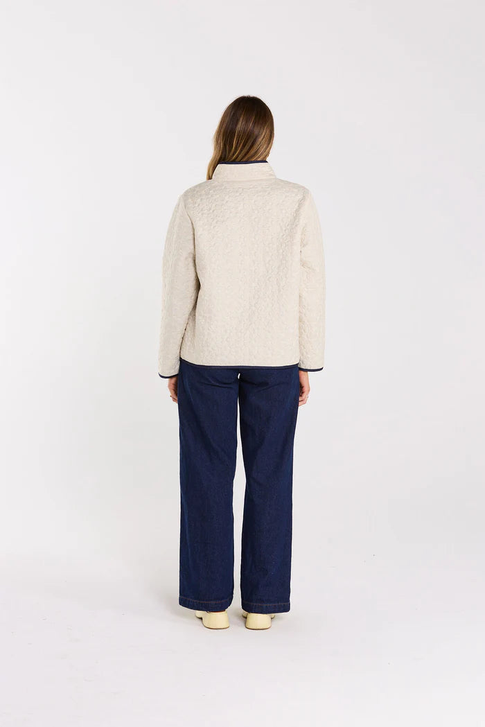 Thing Thing Debut Jacket - Milky Bar