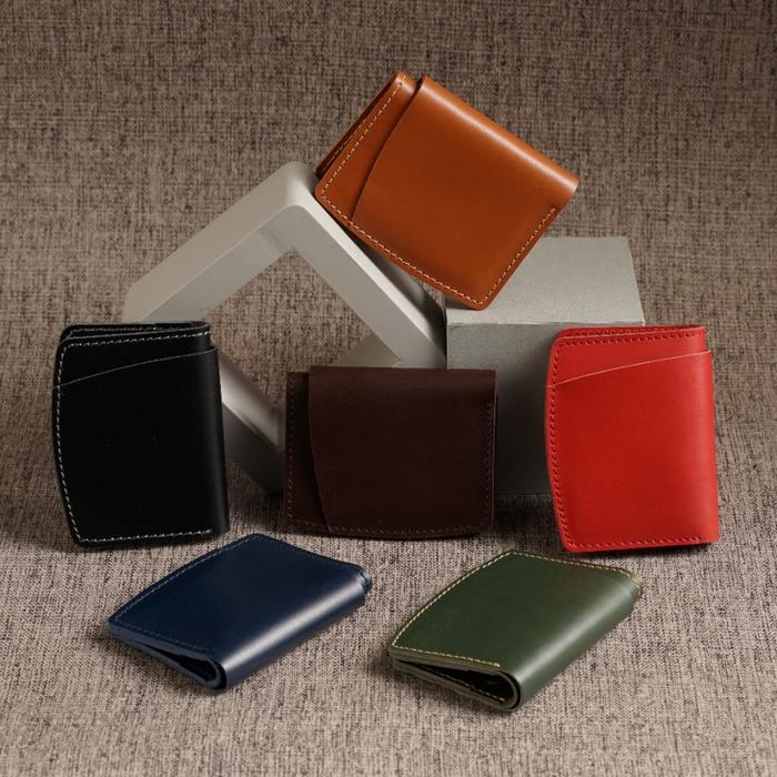 Philo Goods Bifold Wallet with outer Pocket - Green