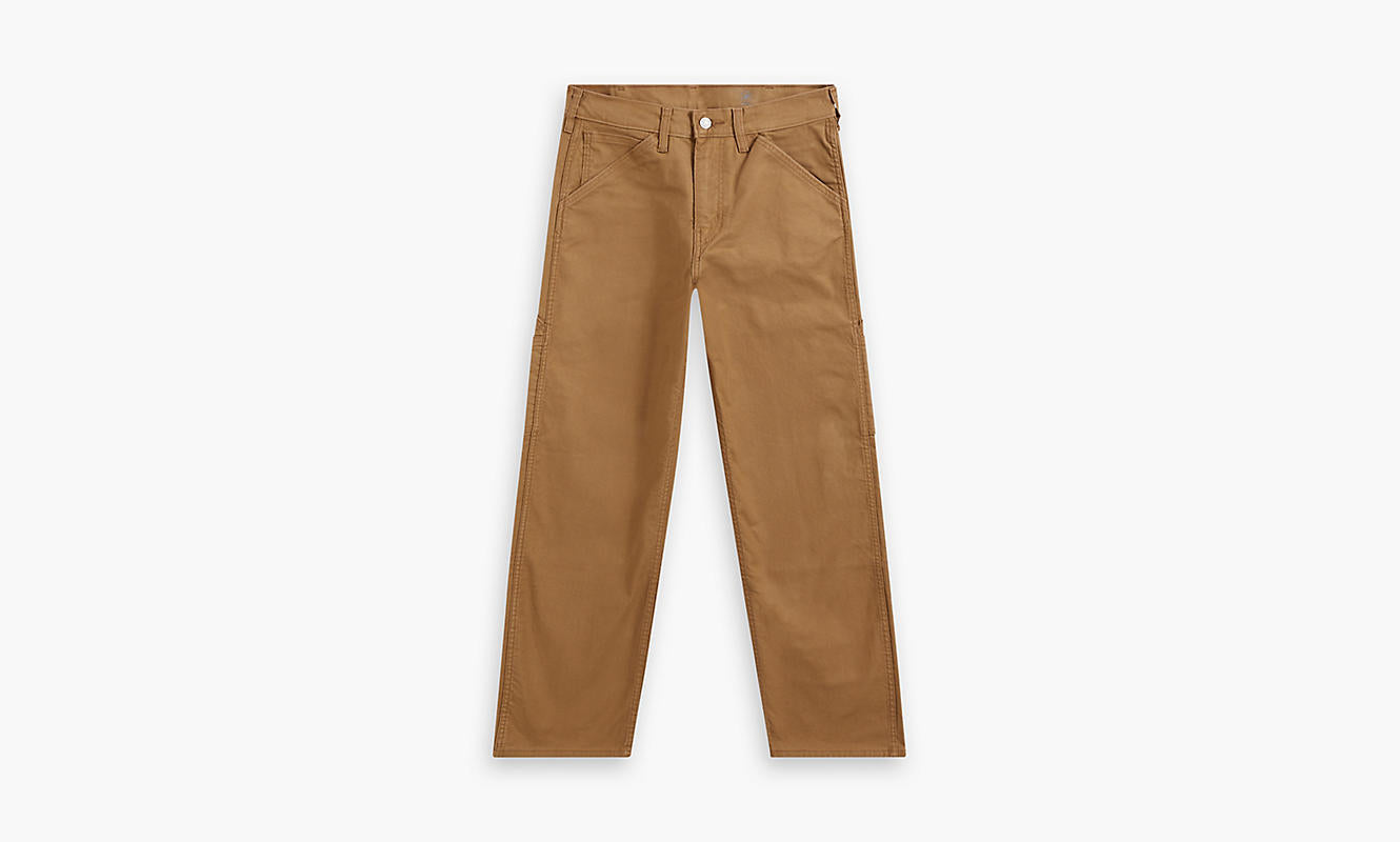 Levi's Men's Workwear 565 Loose Straight Utility Pant - Ermine - Stencil