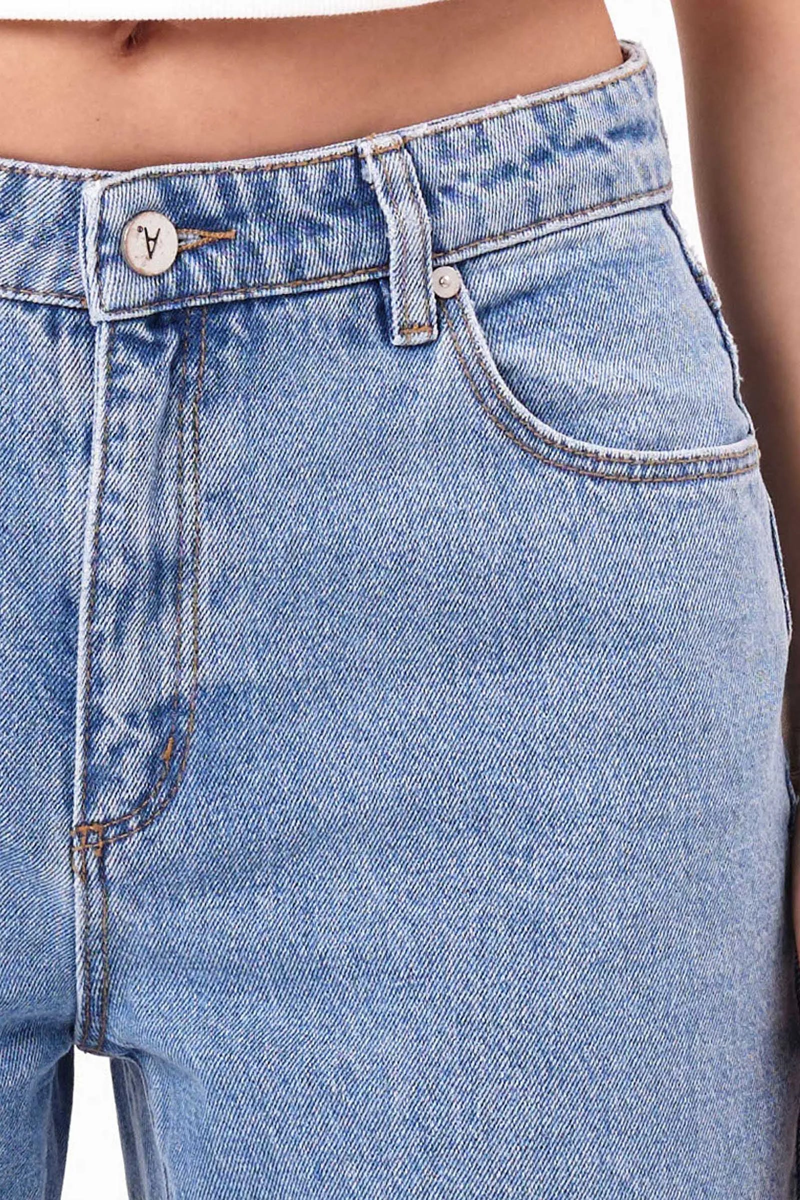 Abrand 95 Mid Baggy Gigi Mid Blue - Stencil