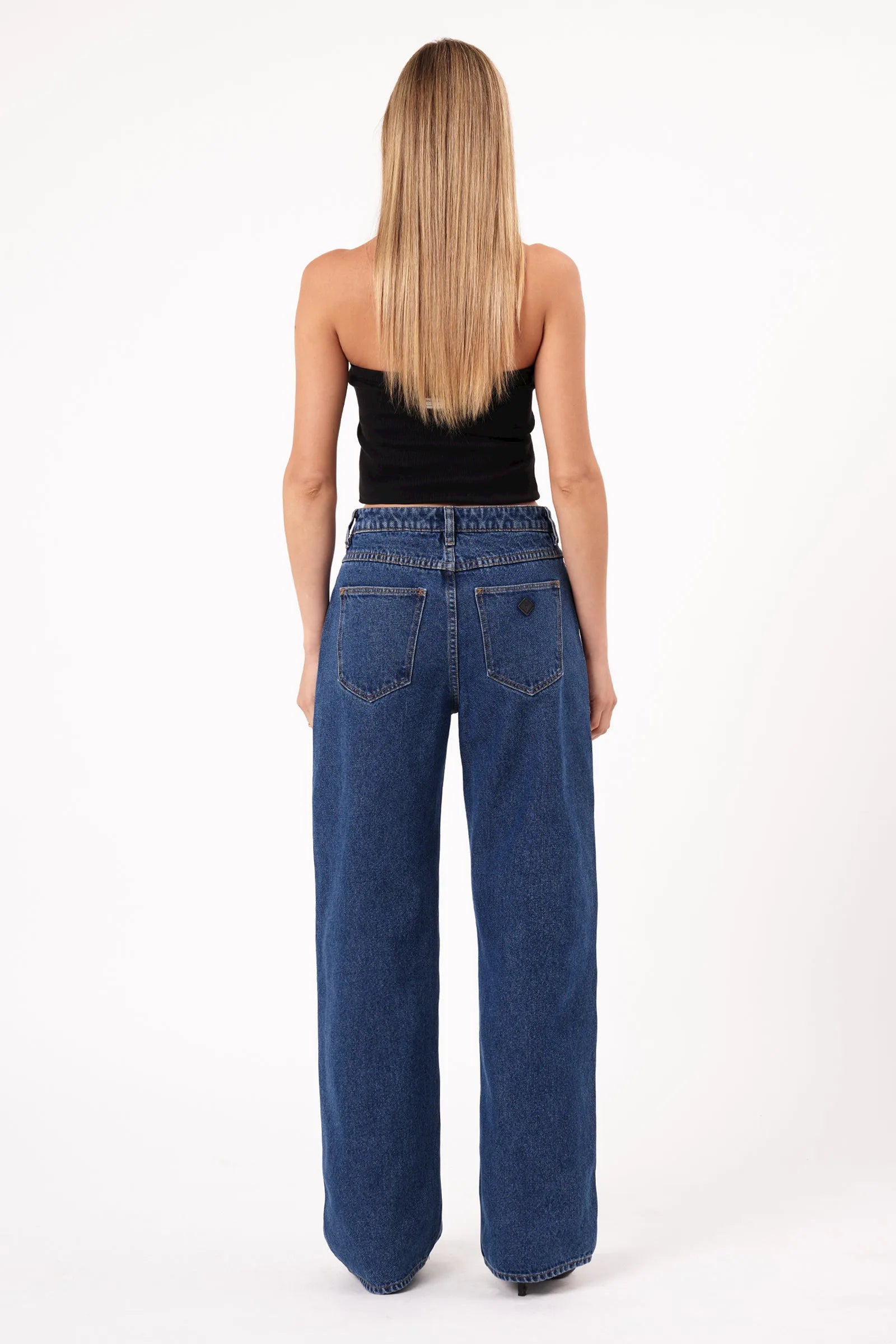 Abrand 95 Mid Baggy Bella Mid Blue - Stencil