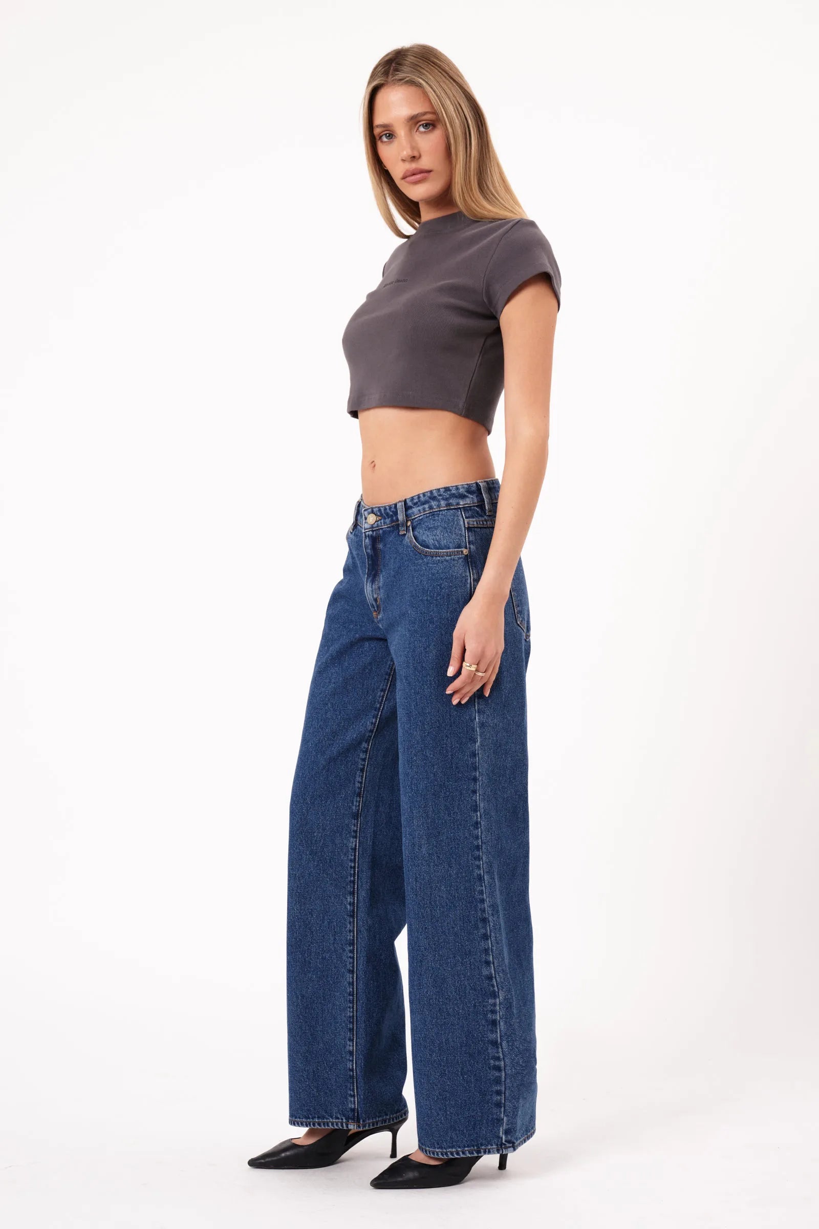 Abrand 99 Low Baggy Bella Mid Blue - Stencil