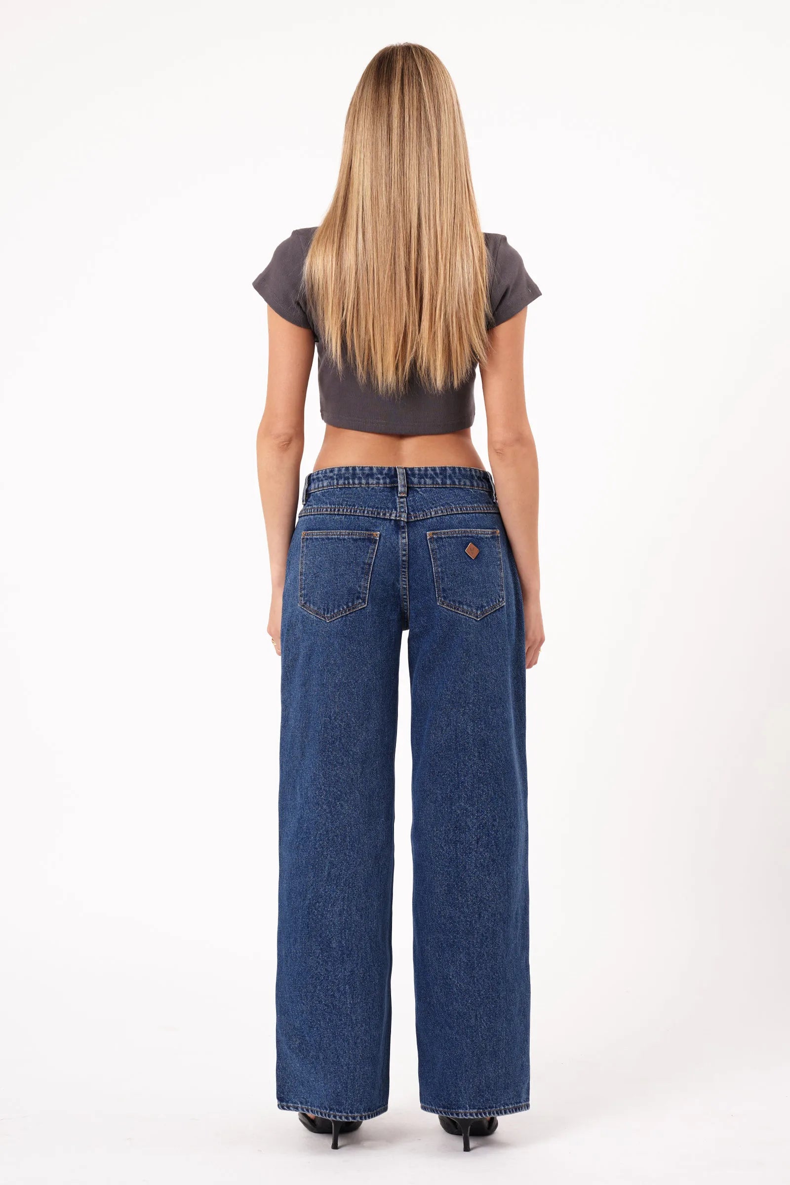 Abrand 99 Low Baggy Bella Mid Blue - Stencil