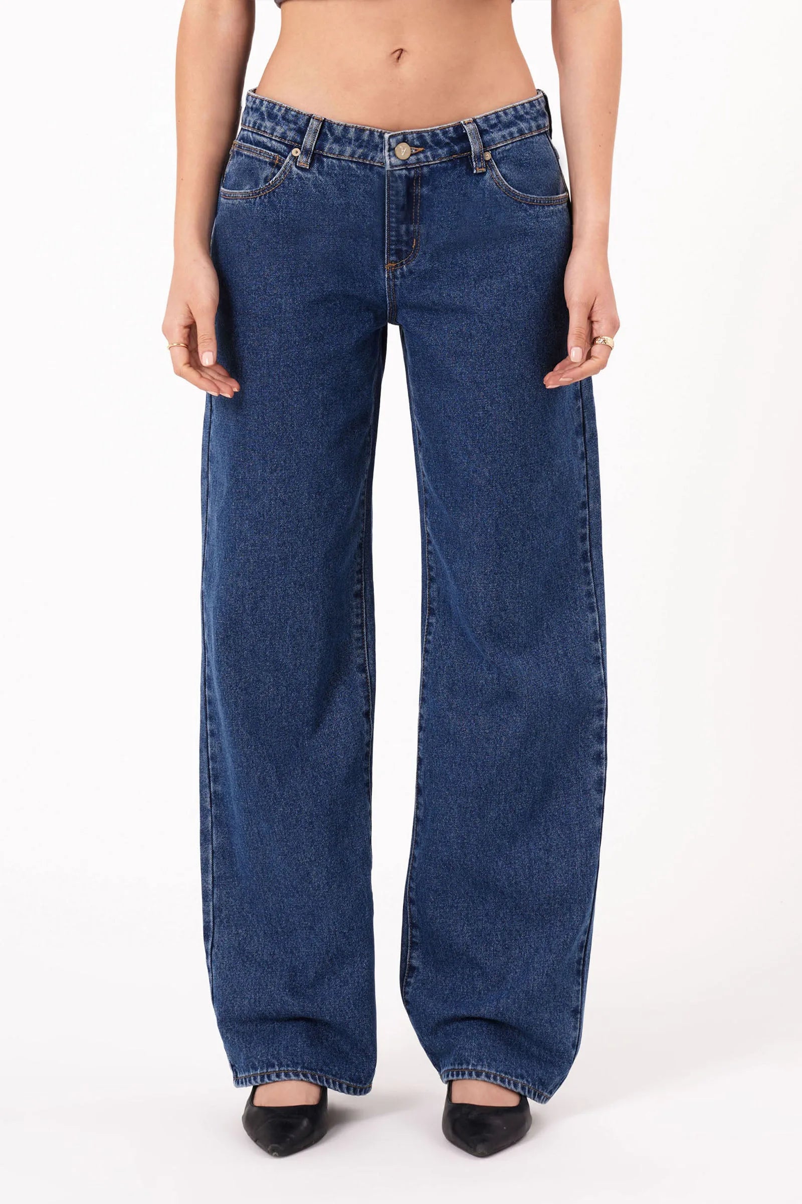 Abrand 99 Low Baggy Bella Mid Blue - Stencil
