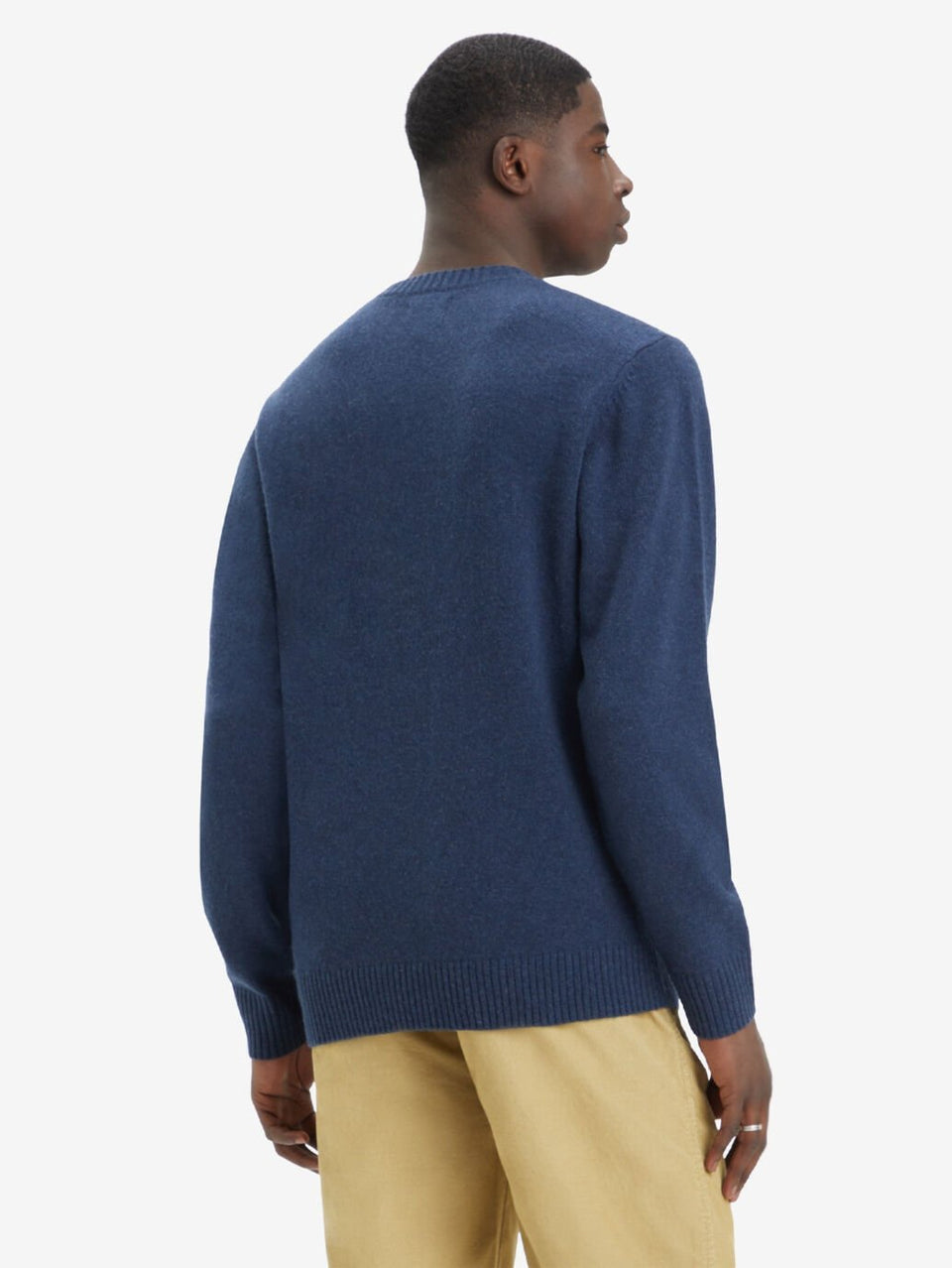 Levi's Original Housemark Sweater - Saddleman Intarsia Sargasso Sea