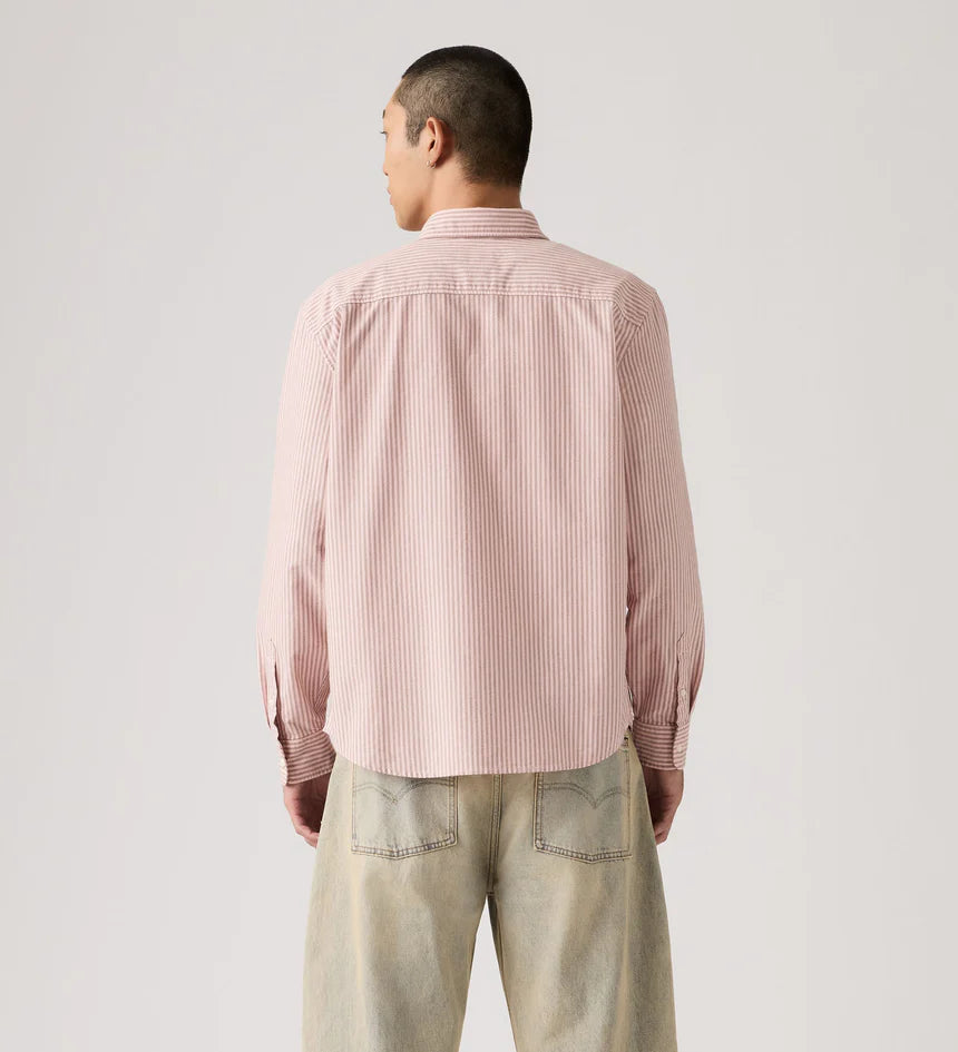 Levi's Authentic Button Down Shirt - Waylon Stripe Au Naturel - Stencil
