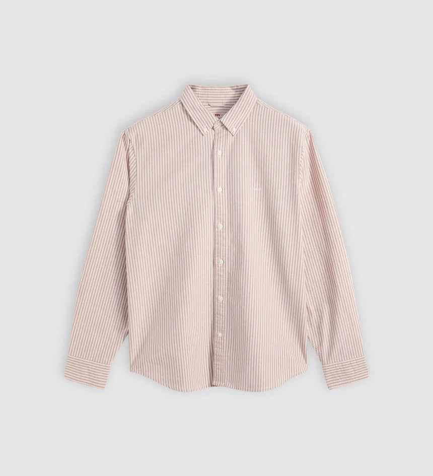 Levi's Authentic Button Down Shirt - Waylon Stripe Au Naturel - Stencil