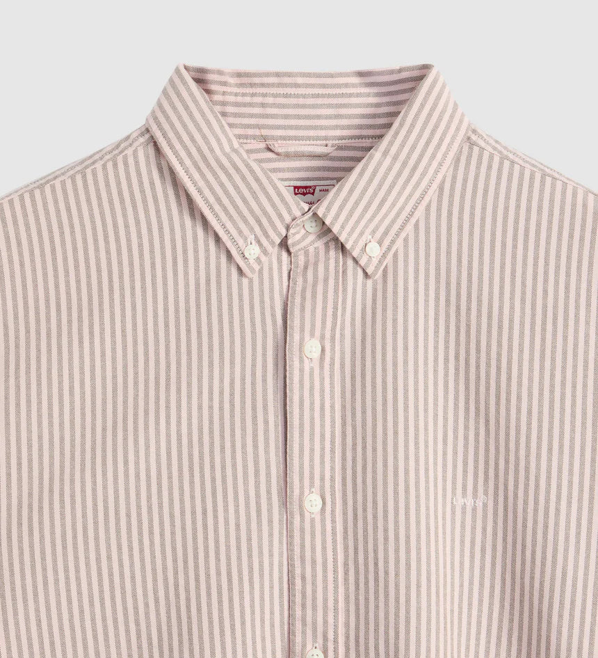Levi's Authentic Button Down Shirt - Waylon Stripe Au Naturel - Stencil