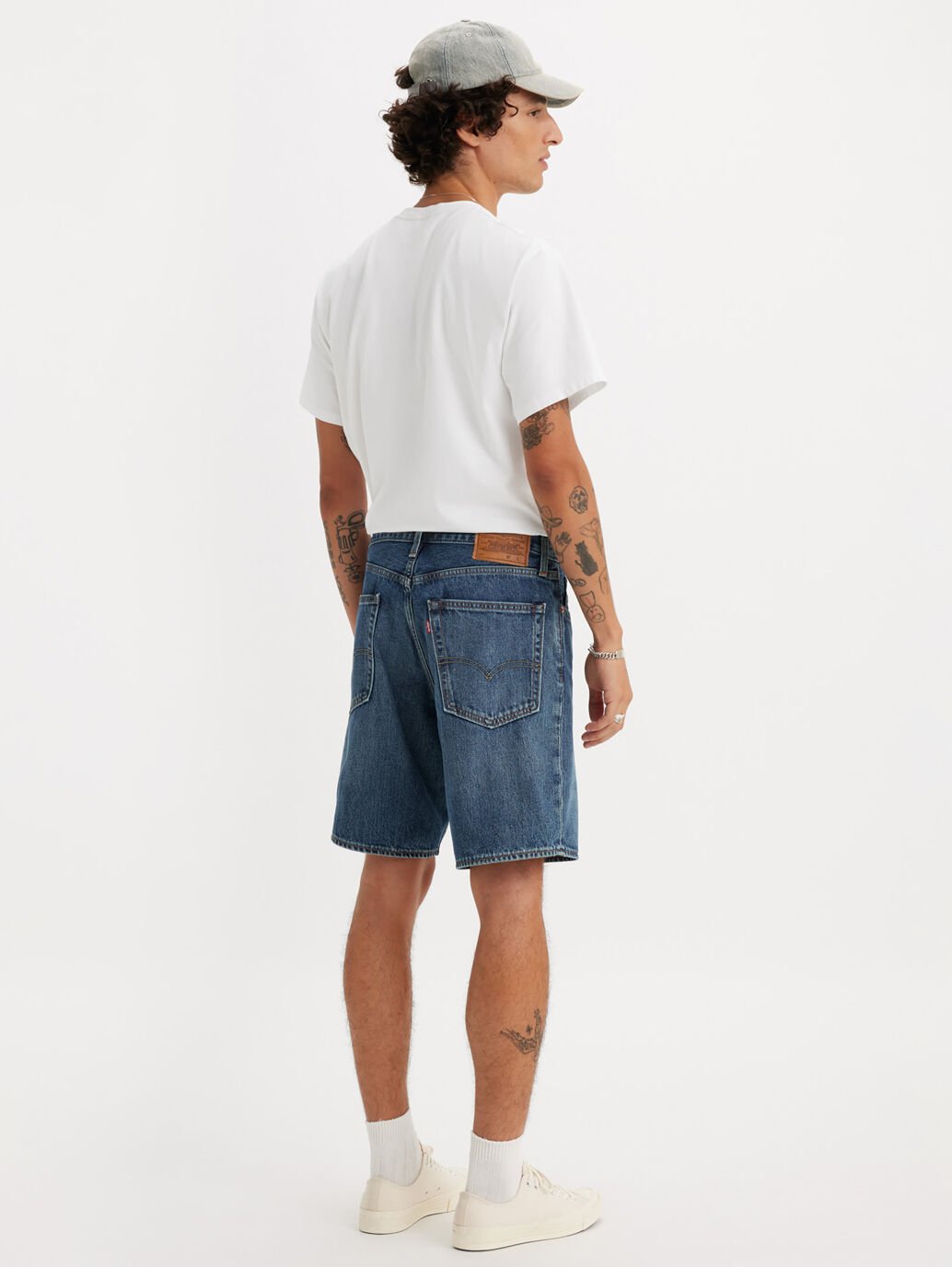 Levi's Men's 468 Stay Loose Short - Picnic and Friends Short - Stencil