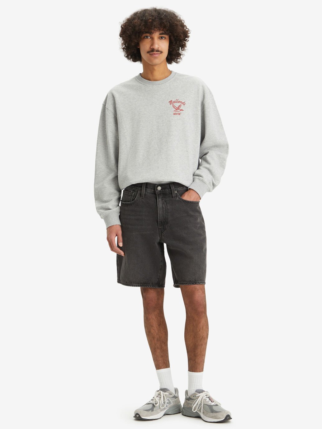 Levi's Men's 468 Stay Loose Short - We Got Motion Shorts - Stencil