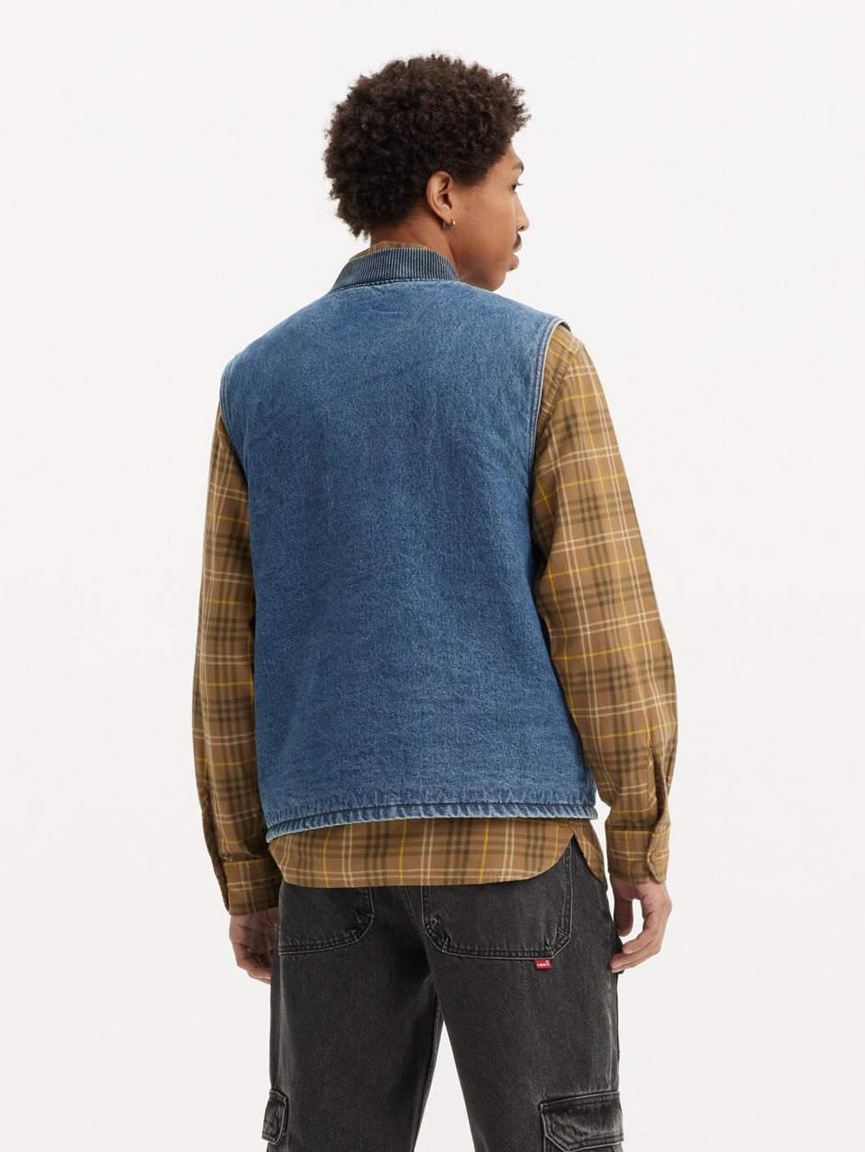 Levis Men's Sansome Vest - Vintage Indigo X