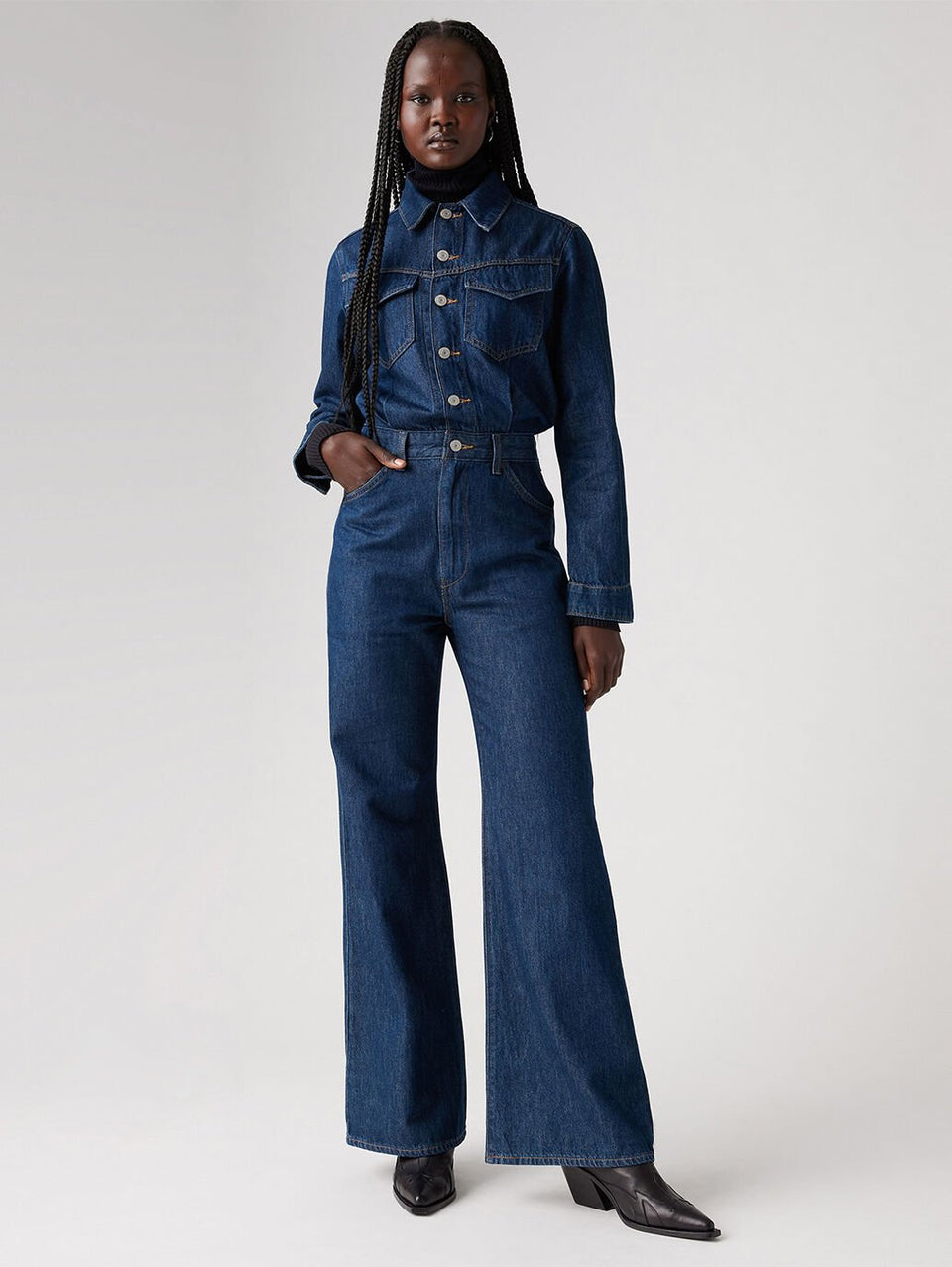 Levi's Women's Western Jumpsuit - Lets Get Lost Again