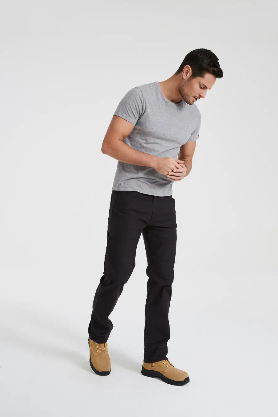 Levis Workwear 505 Utility Pant Black Canvas - Stencil