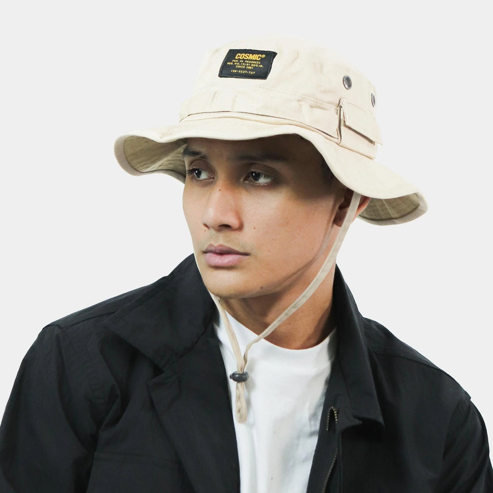 Cosmic Brackley Bucket Hat - Cream