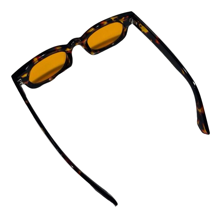FL Eyewear Bradley Tort / Orange Lens - Stencil