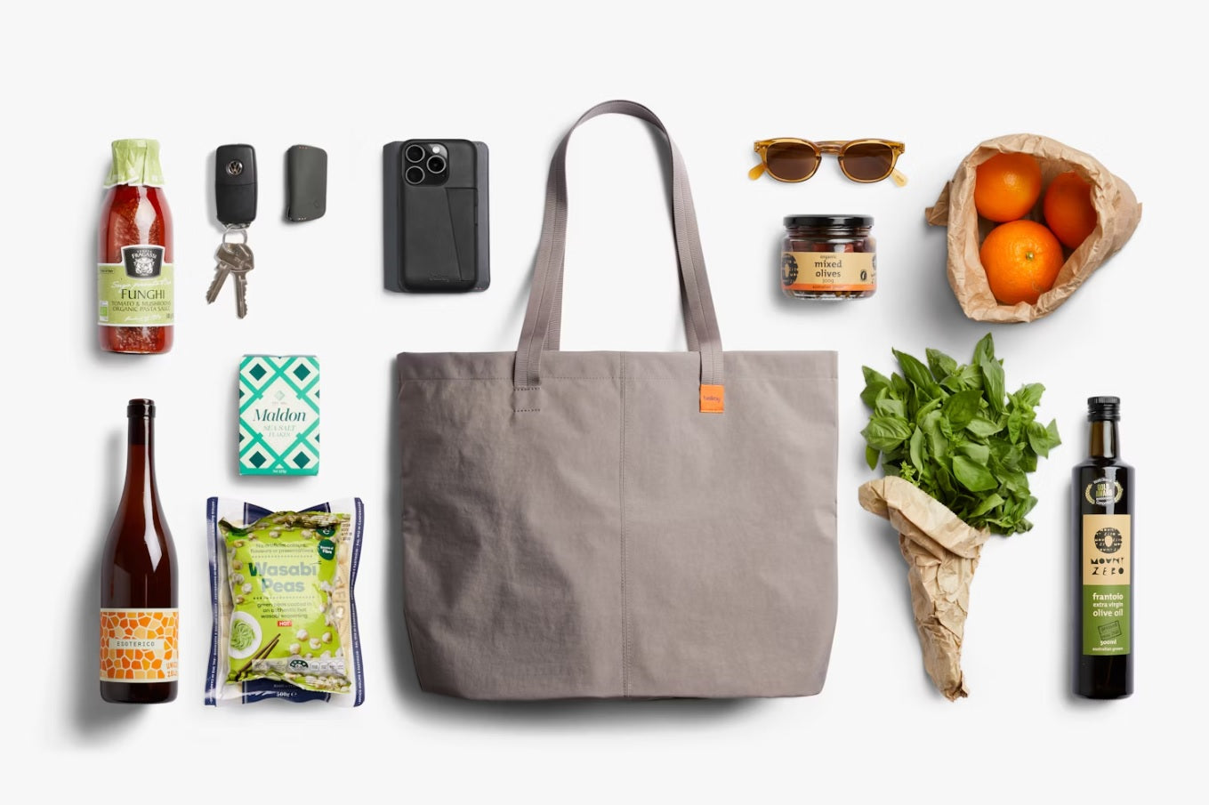 Bellroy Market Tote - Taupe - Stencil