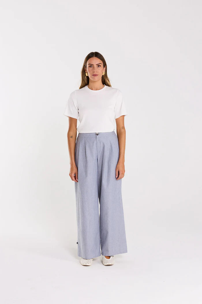Thing Thing Ciro Pant - Onyx Grain - Stencil