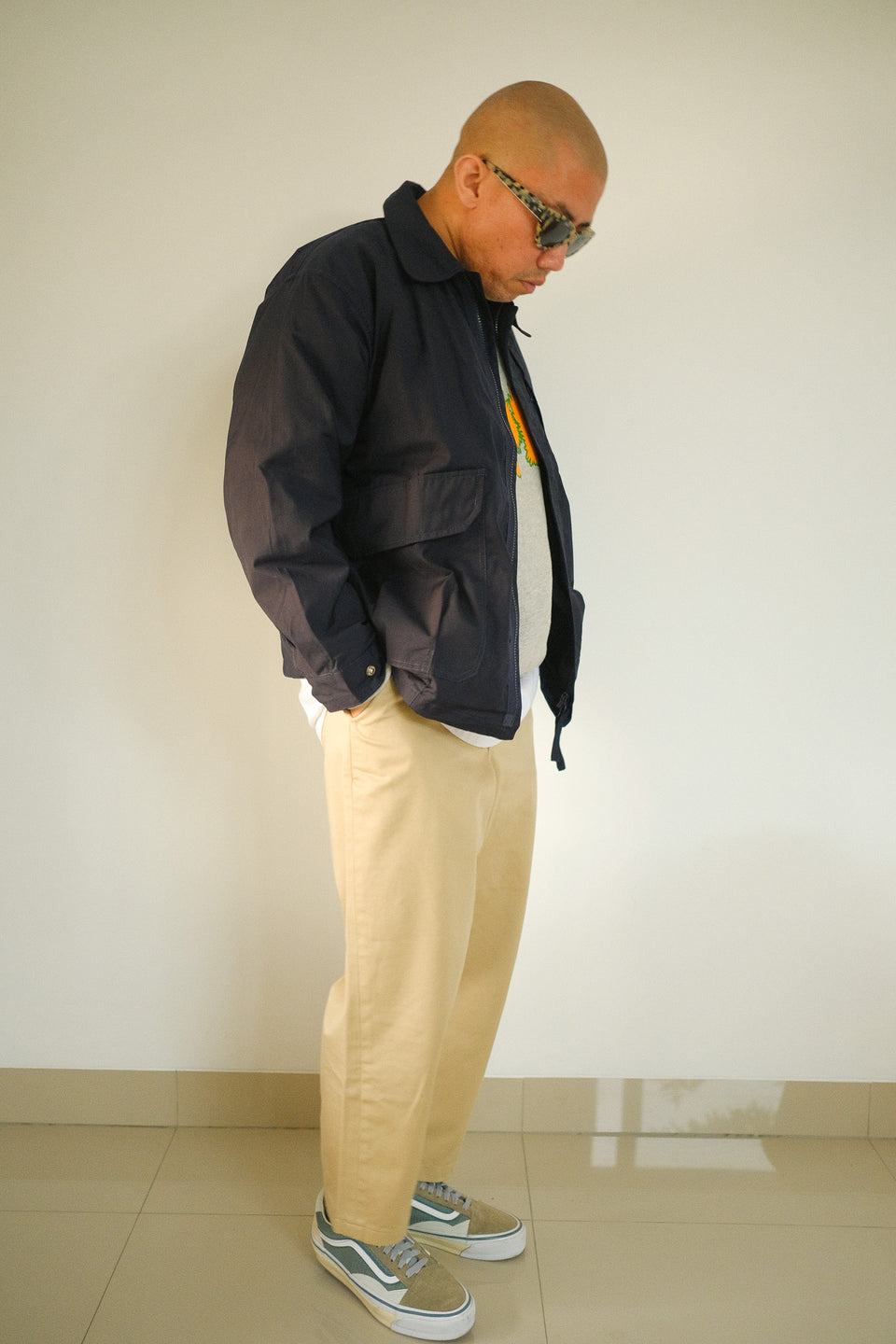 Paper Utilitaire Jacket - Navy