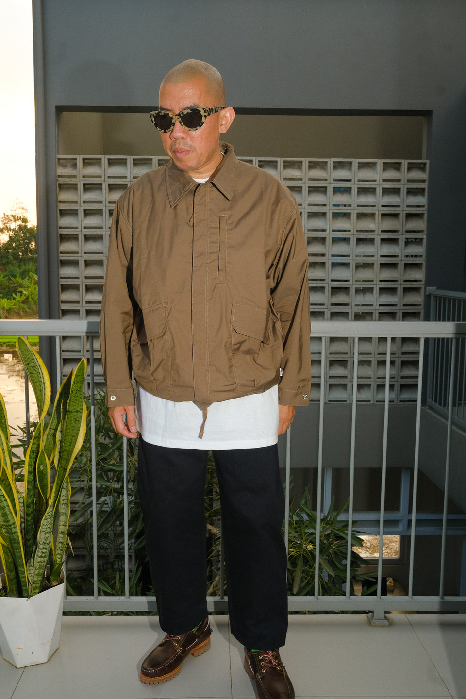 Paper Utilitaire Jacket - Brown