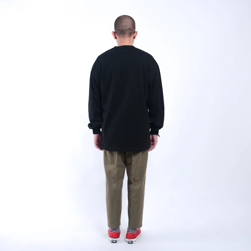 Paper New Heavy Tee - Long Black