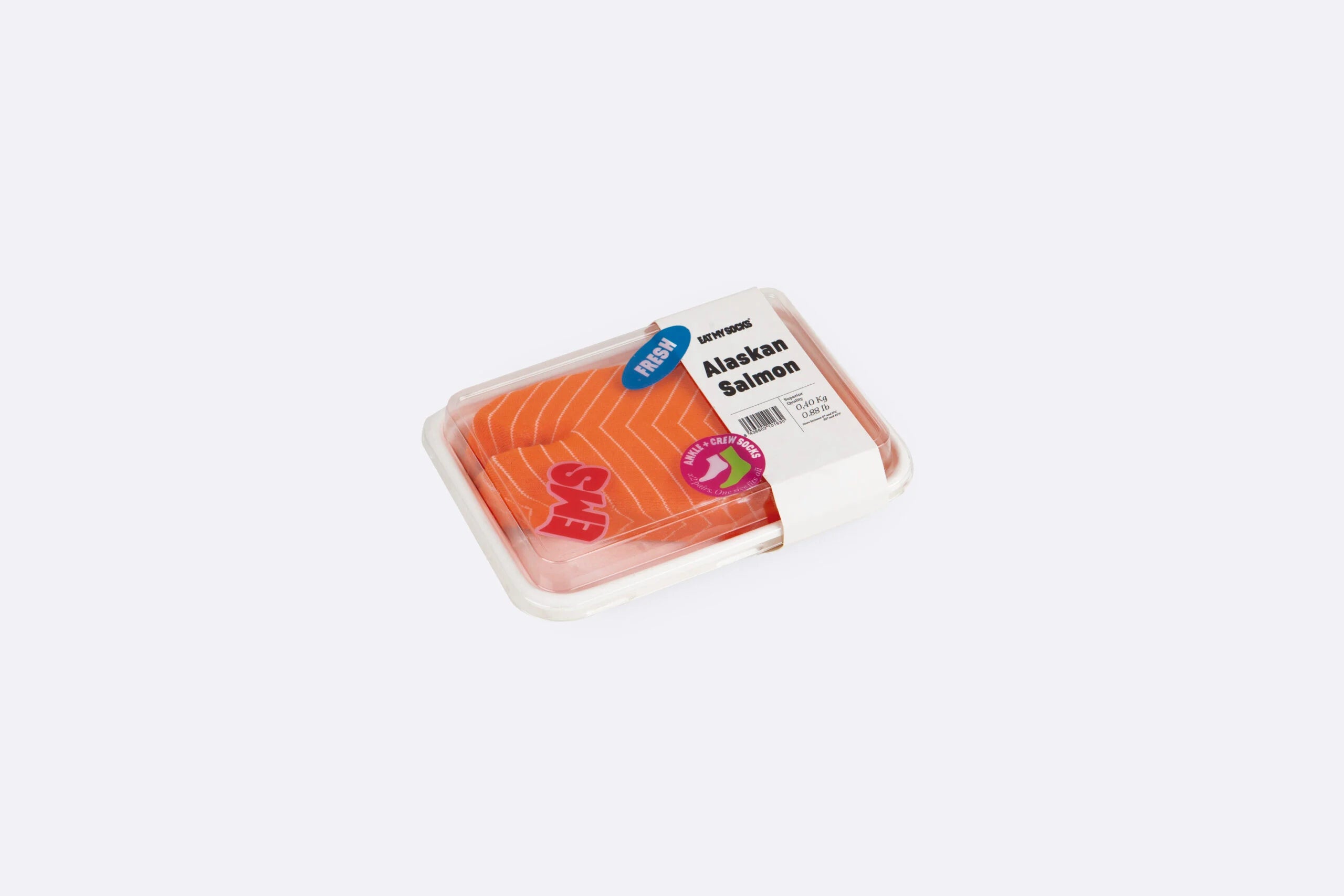 Eat My Socks - Alaskan Salmon - 2 Pairs