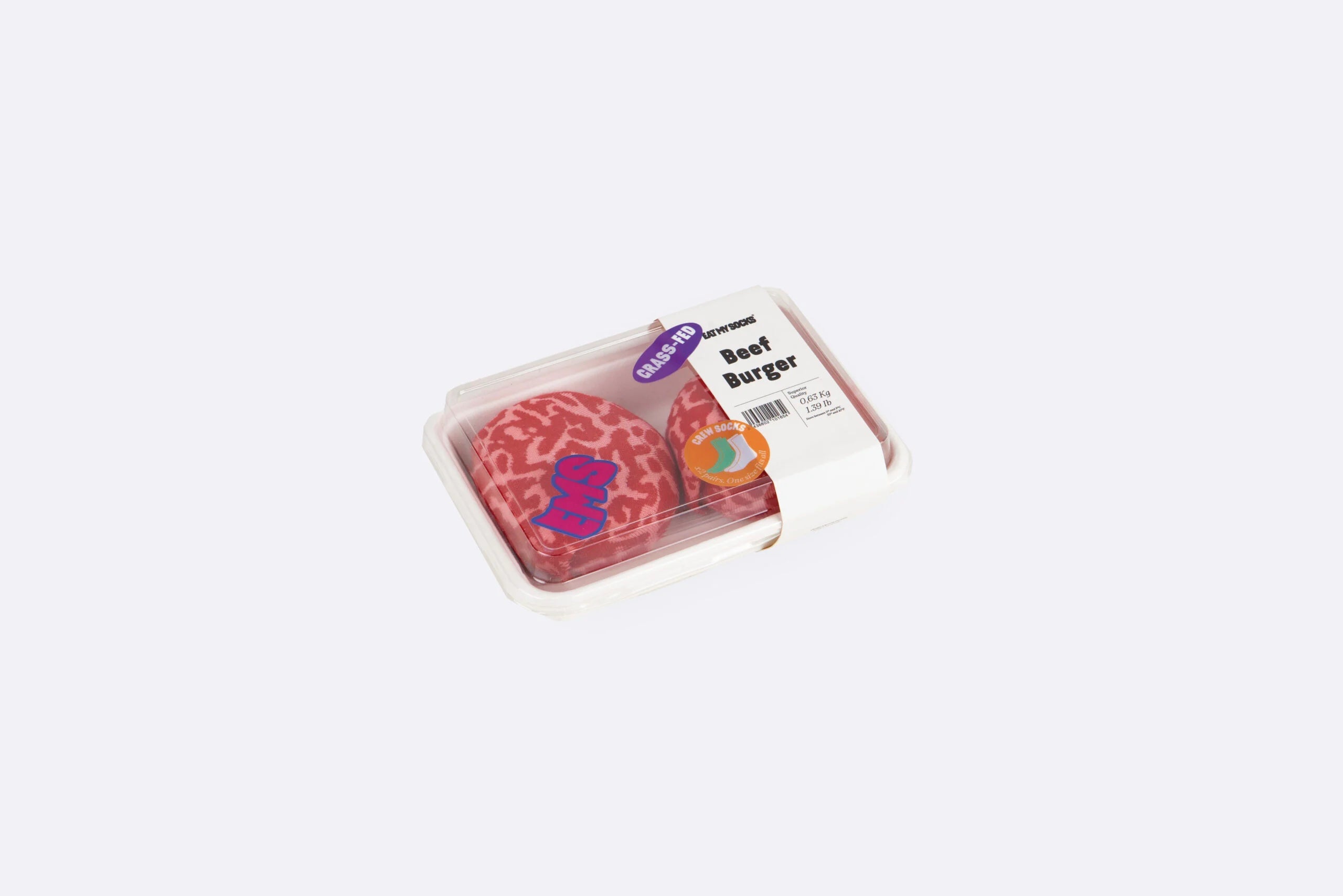Eat My Socks - Beef Burger (2 Pairs)