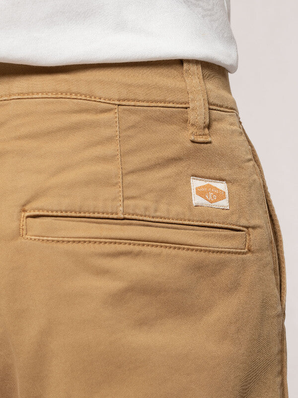 Nudie Easy Alvin - Beige - Stencil