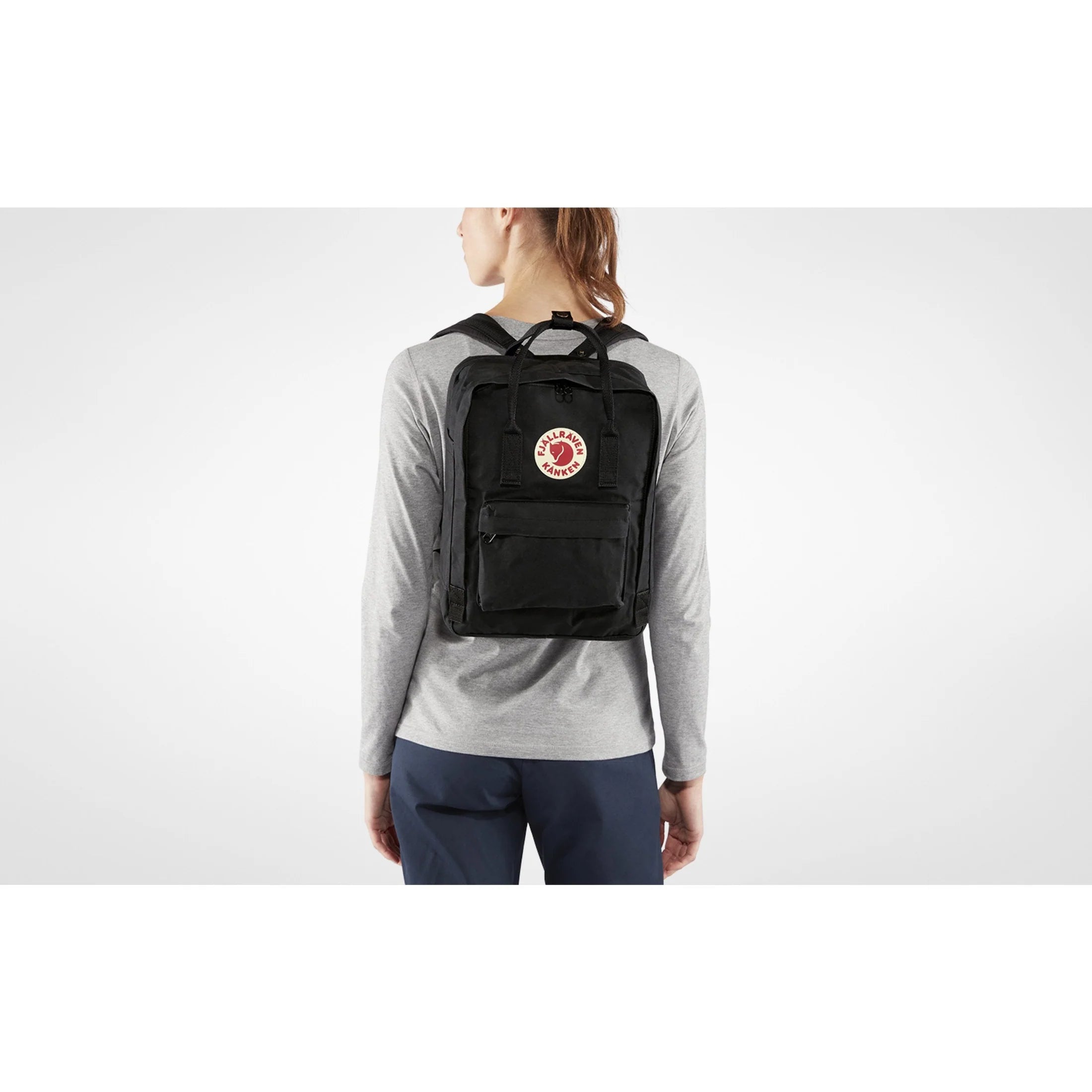 Fjallraven Kanken Backpack 13in Laptop - Black