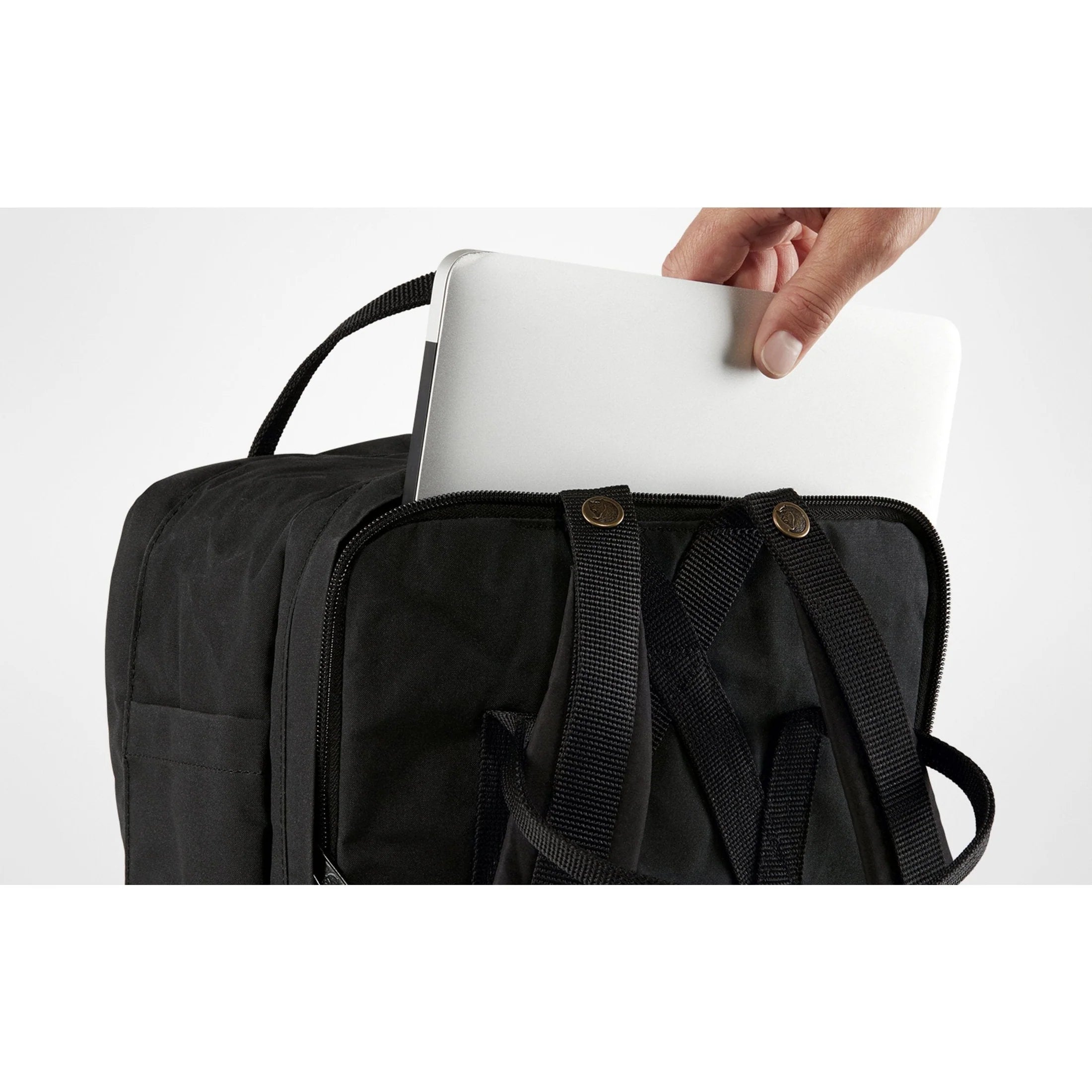 Fjallraven Kanken Backpack 13in Laptop - Black