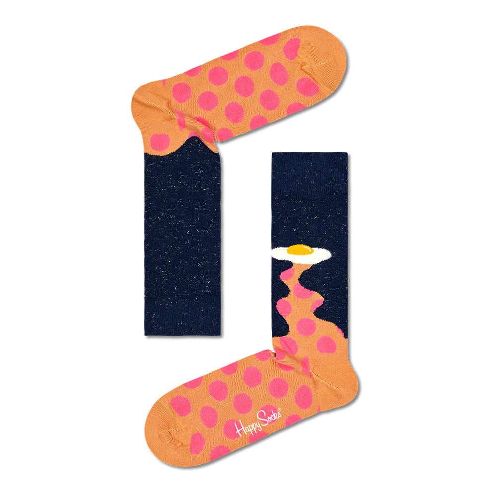 Happy Socks Egg Invader Sock - Stencil