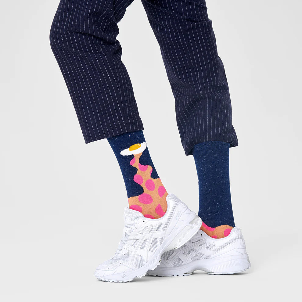 Happy Socks Egg Invader Sock - Stencil