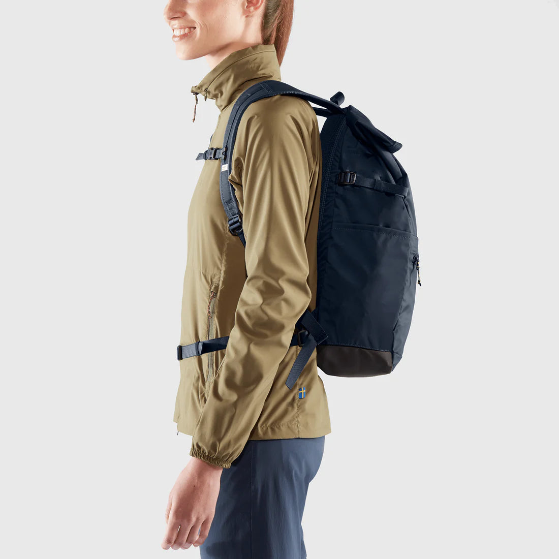 Fjallraven High Coast Foldsack 24 - Black - Stencil