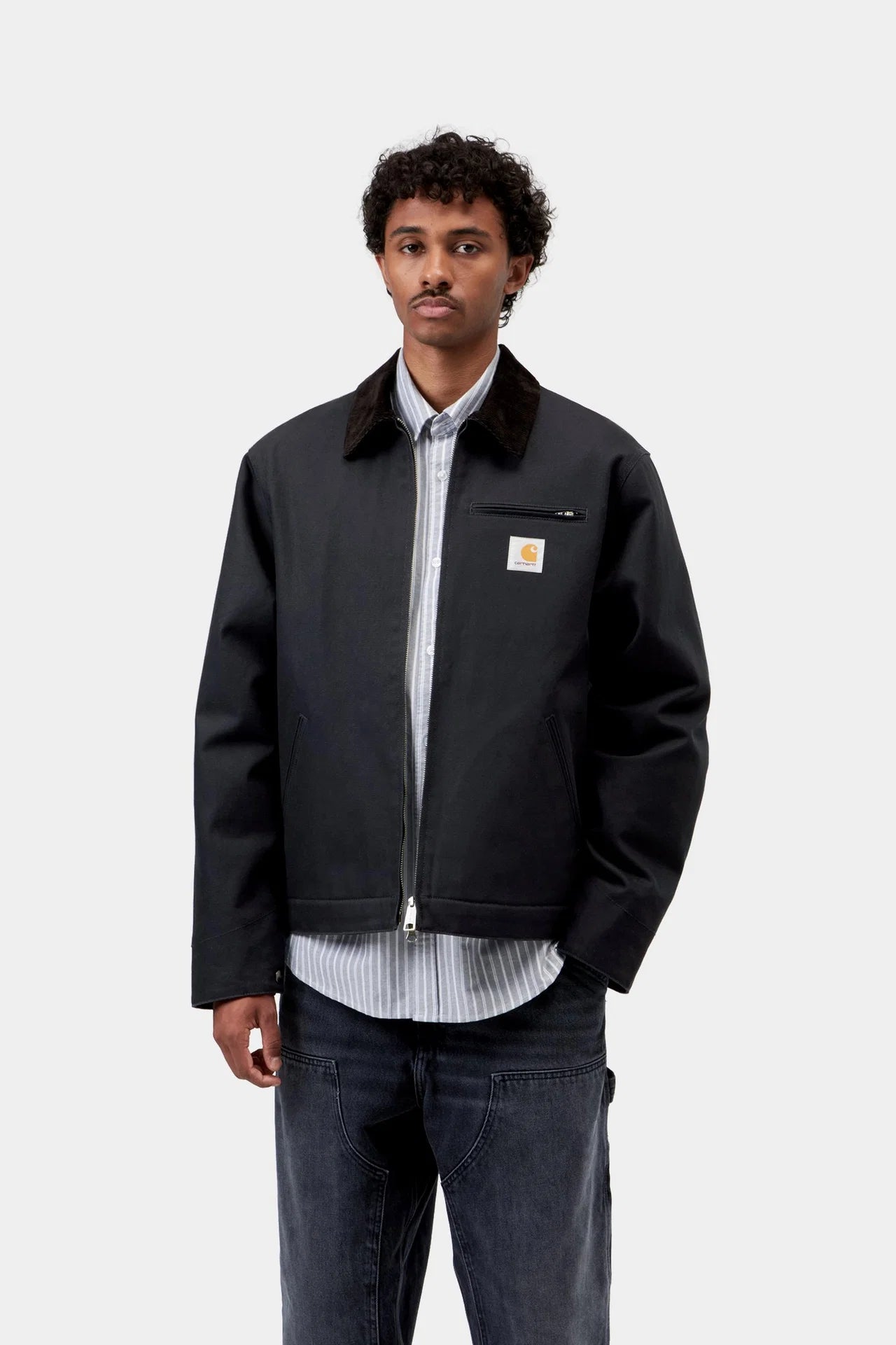 Carhartt Detroit Jacket - Dark Navy / Black rigid