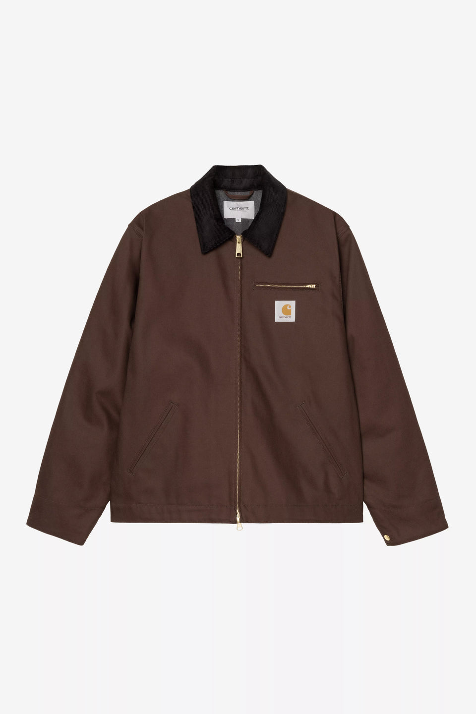 Carhartt Detroit Jacket - Tobacco / Black Rigid - Blanket Lined