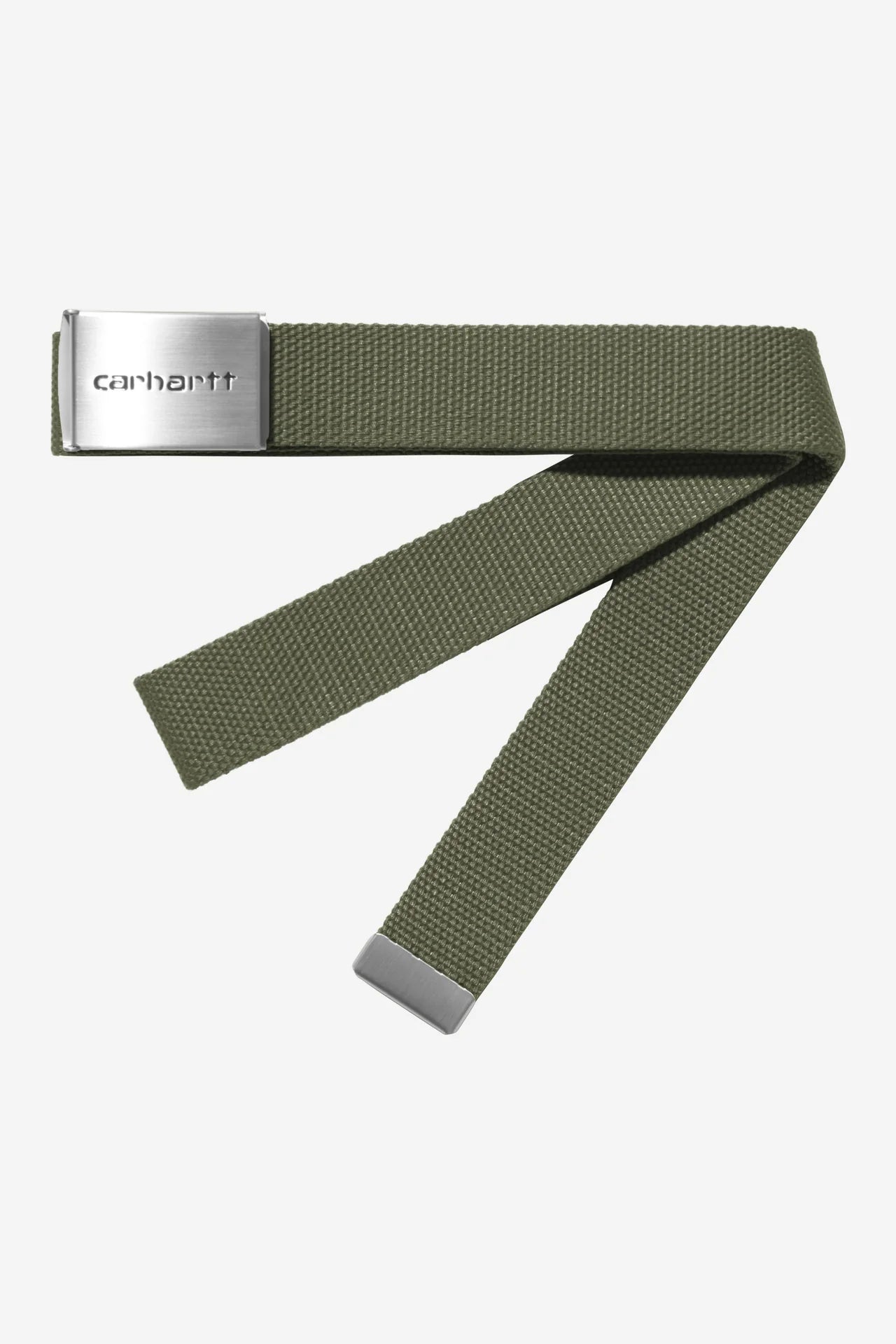 Carhartt Clip Belt Chrome - Leaf - Stencil