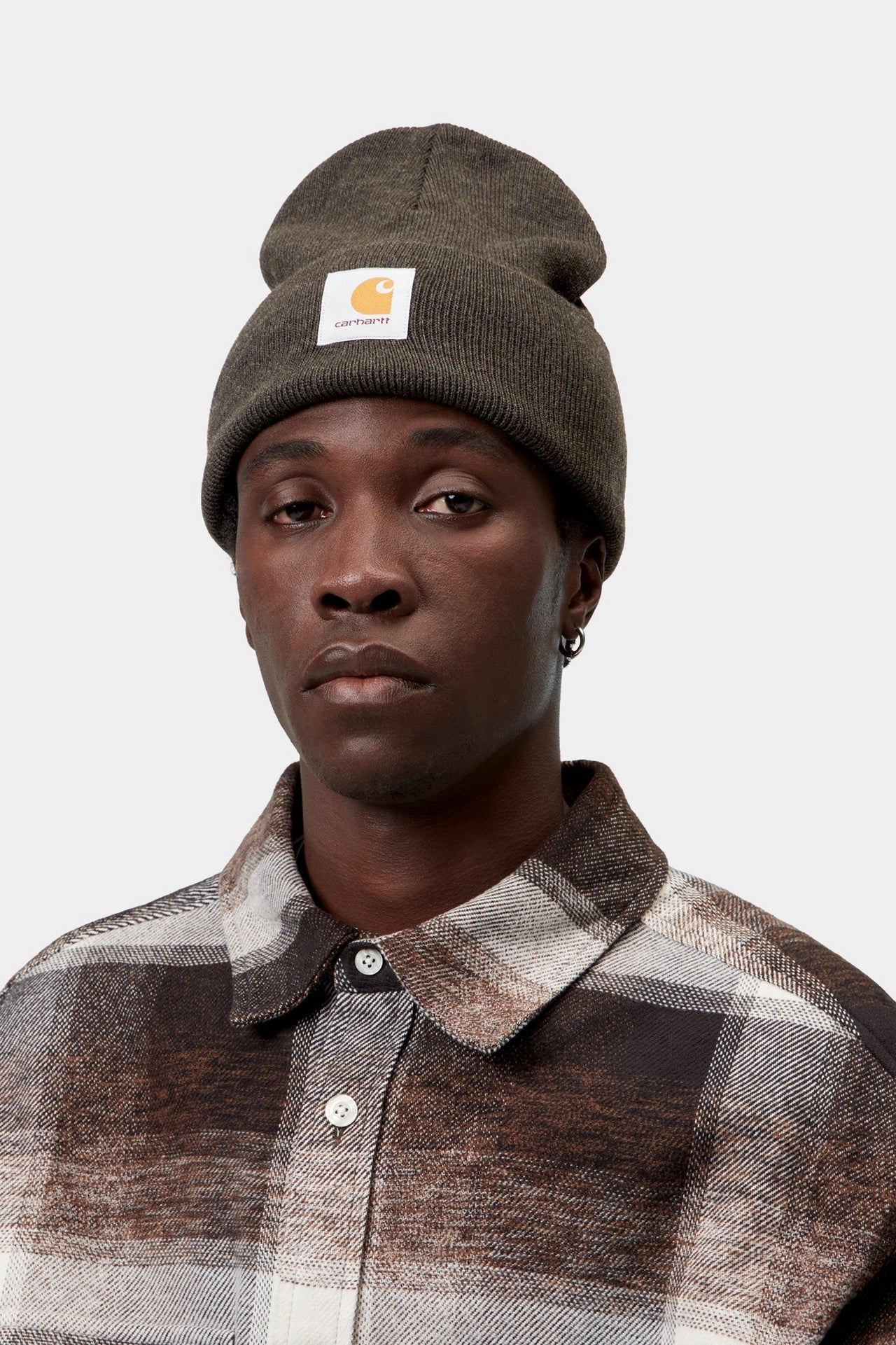 Carhartt Acrylic Watch Hat - Shungite Heather