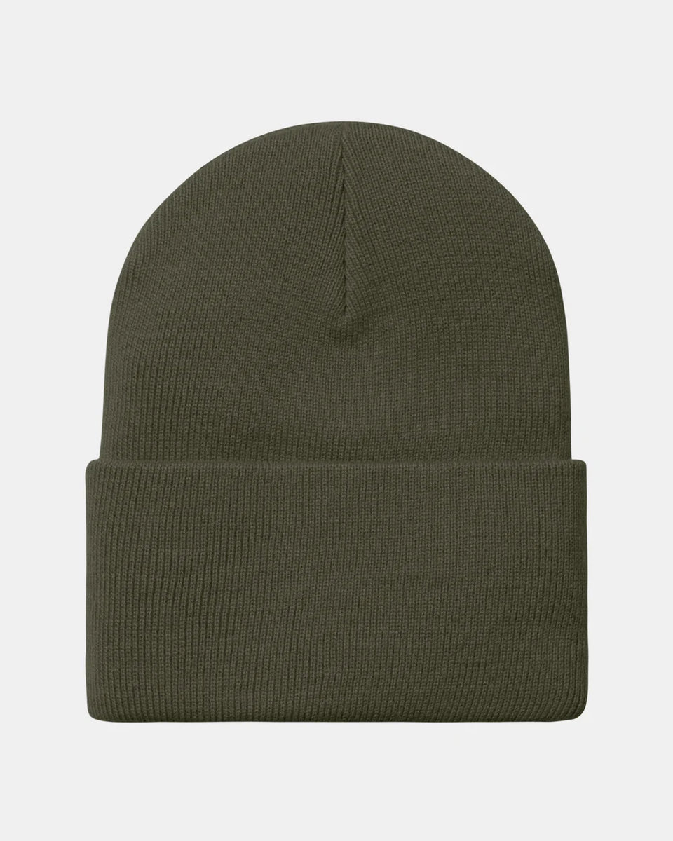Carhartt olive top green beanie