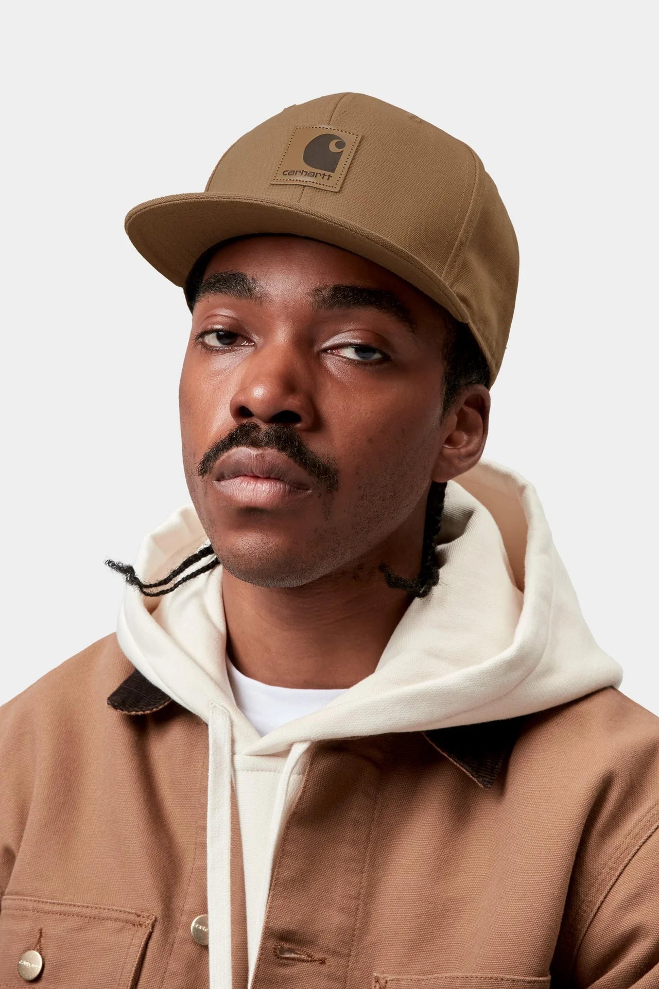 Carhartt Logo Cap - Hamilton Brown - Stencil