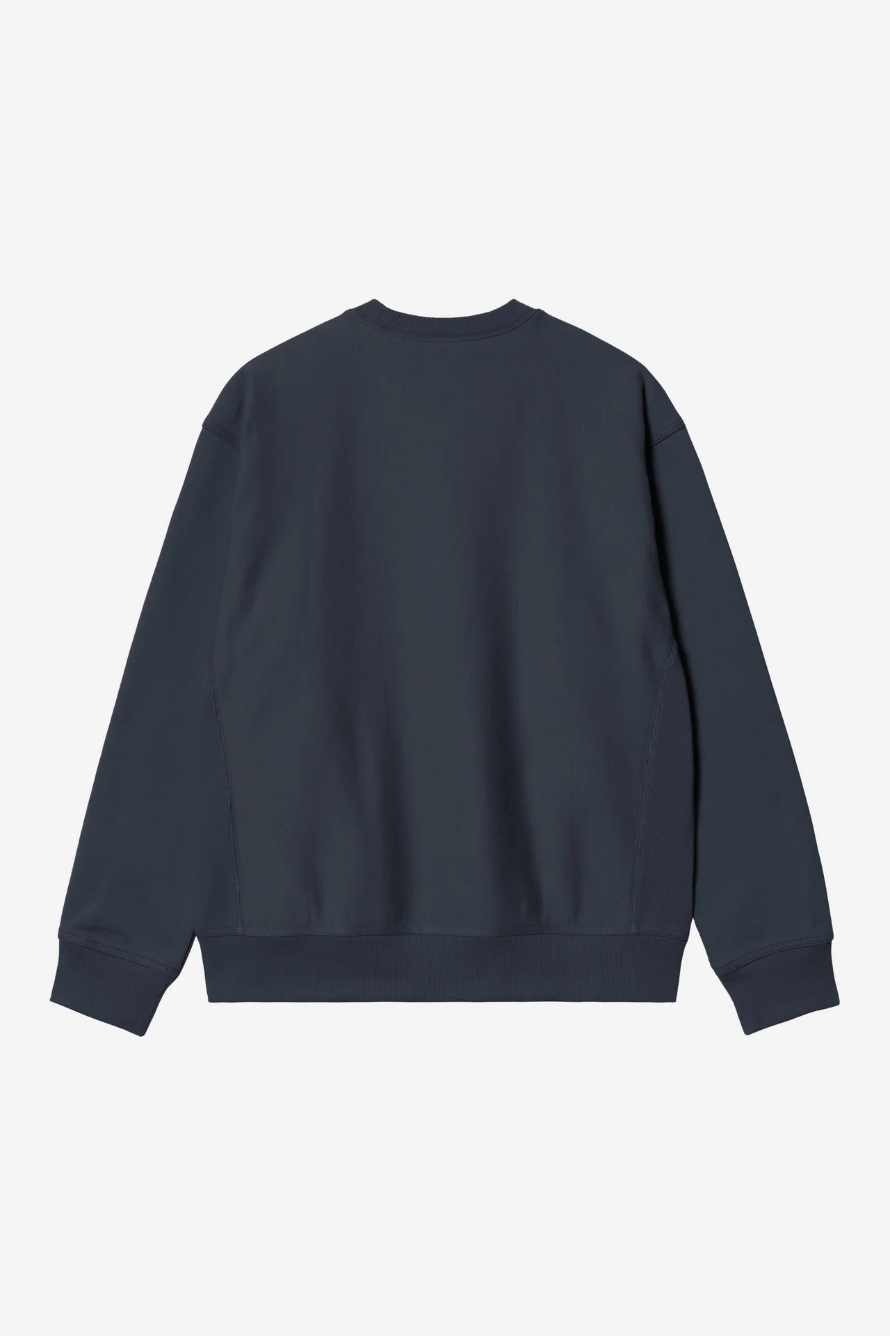 Carhartt American Script Sweat - Deep Night - Stencil