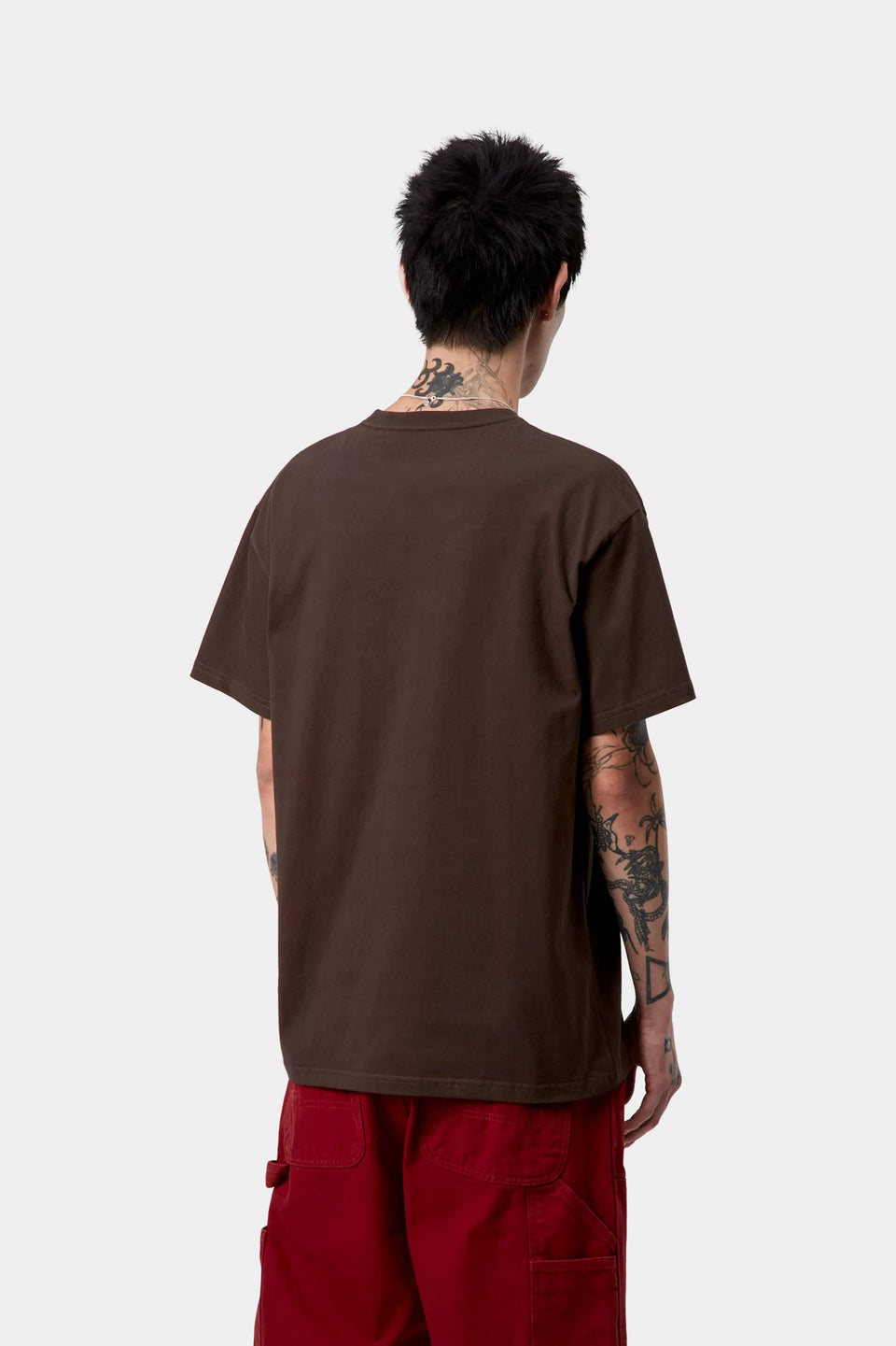 Carhartt S/S Chase Tee - Tobacco / Gold