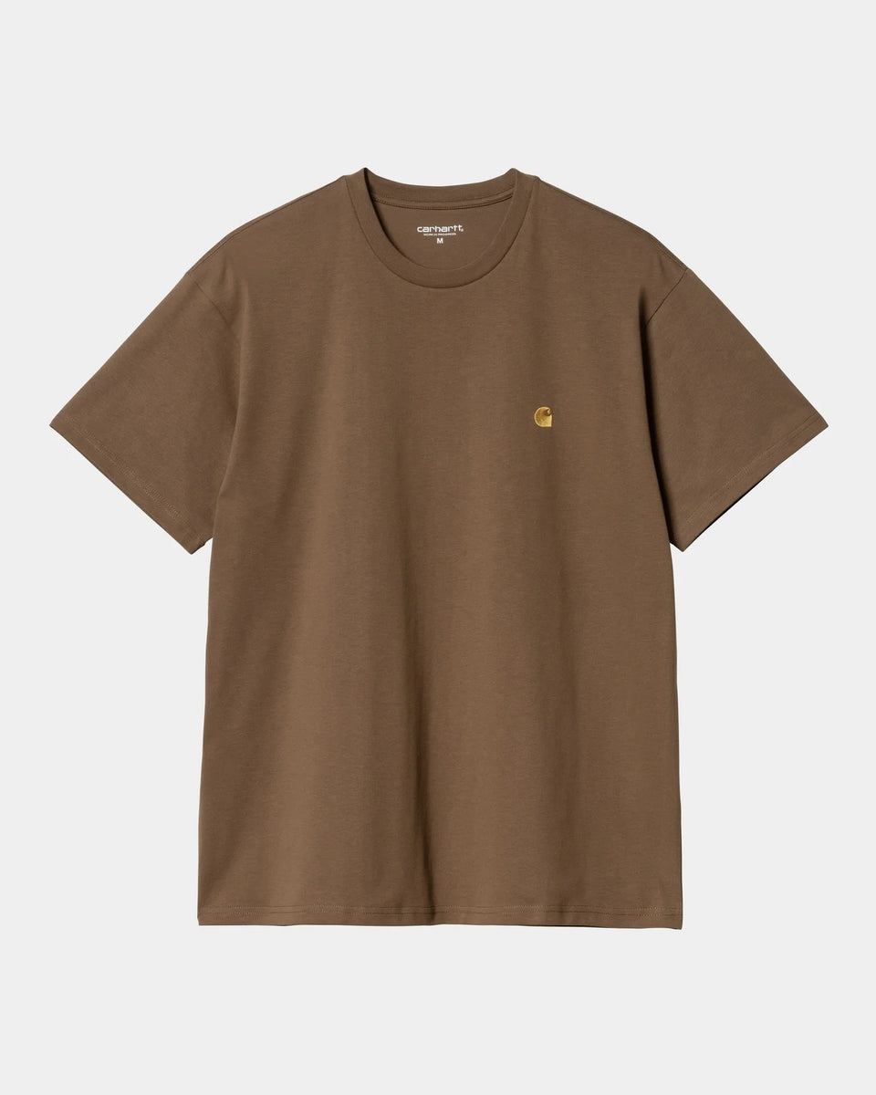 Carhartt Chase T-Shirt - Chocolate