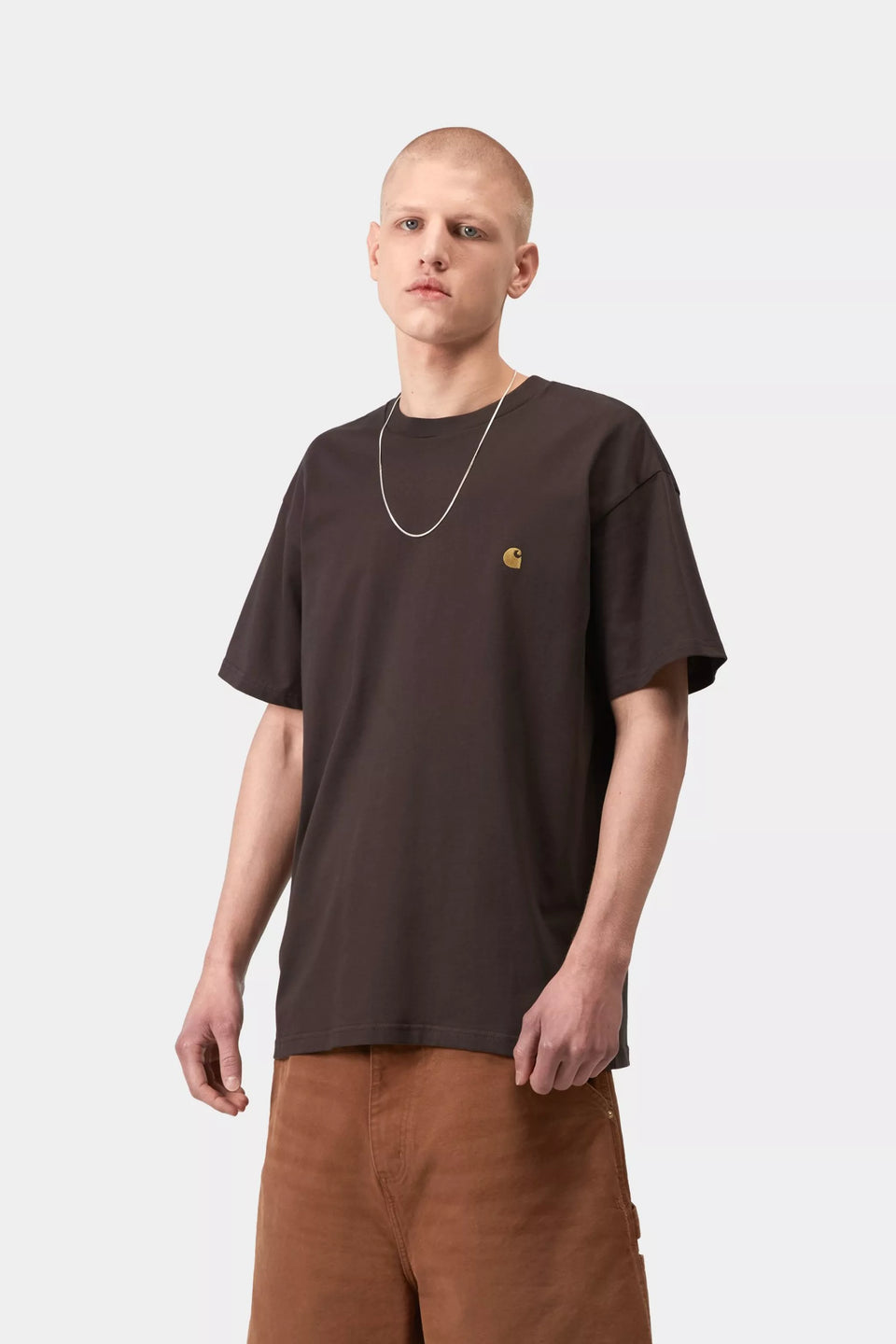Carhartt S/S Chase T-Shirt - Shale / Gold