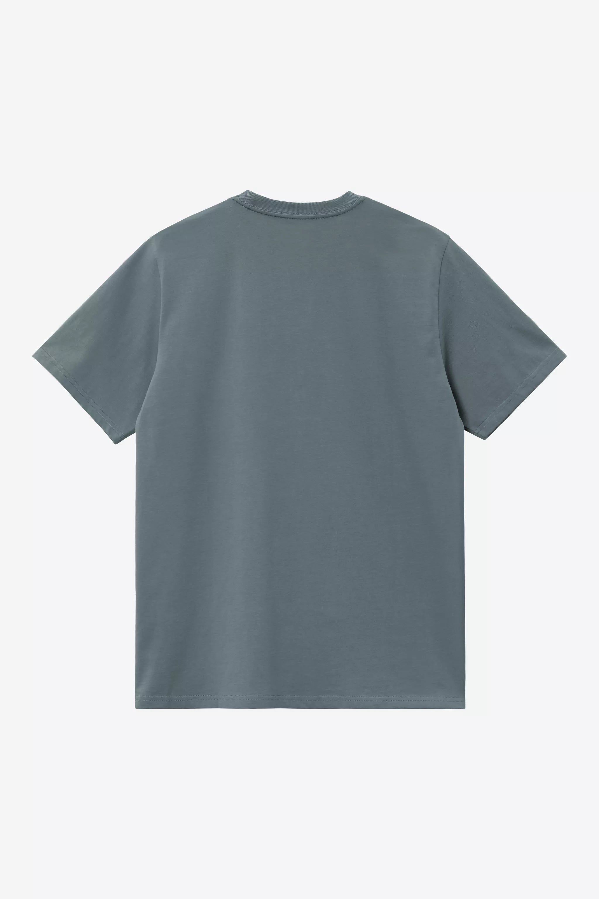 Carhartt S/S Chase T-Shirt - Cozy Blue / Gold - Stencil