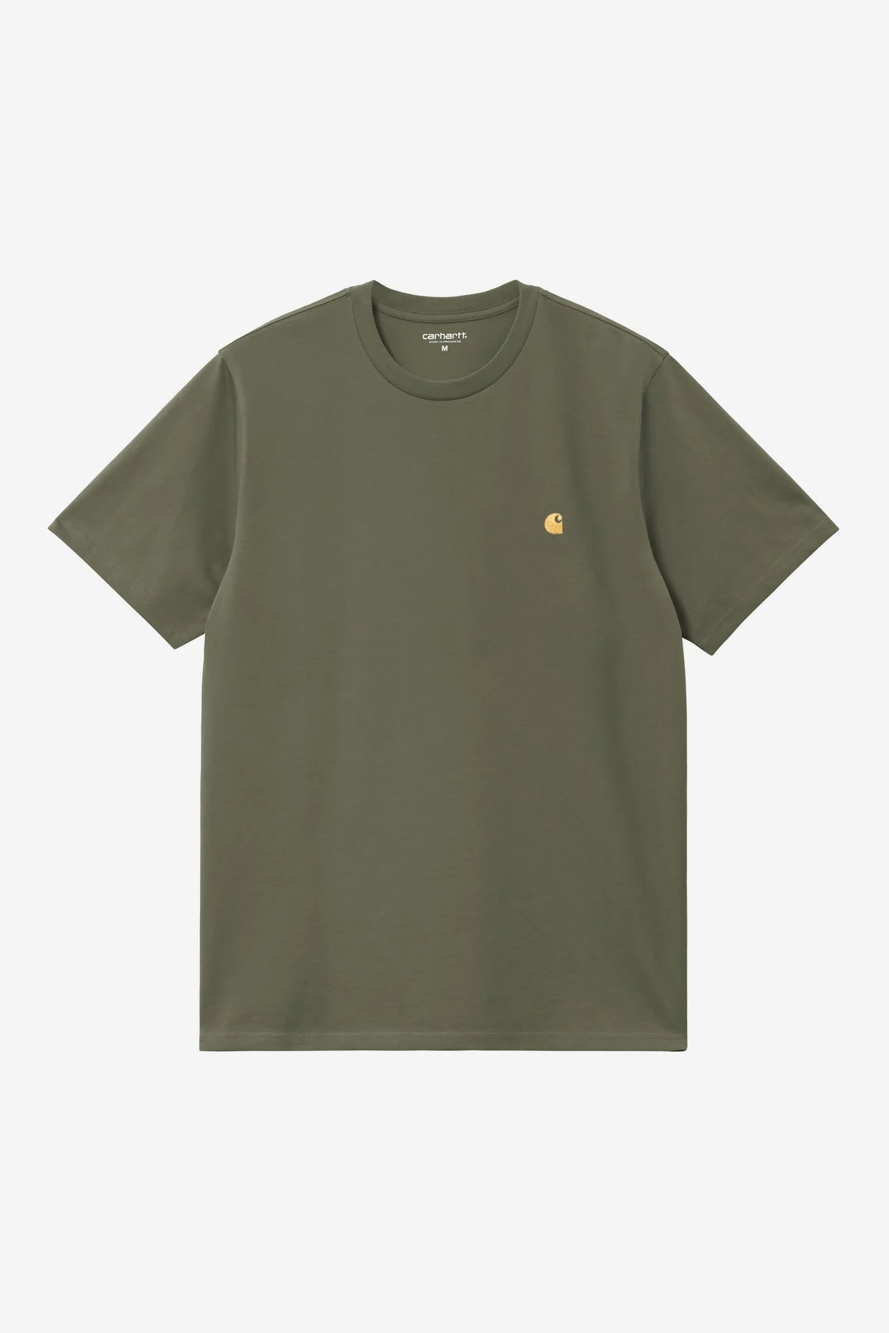 Carhartt S/S Chase T-Shirt - Leaf/Gold - Stencil